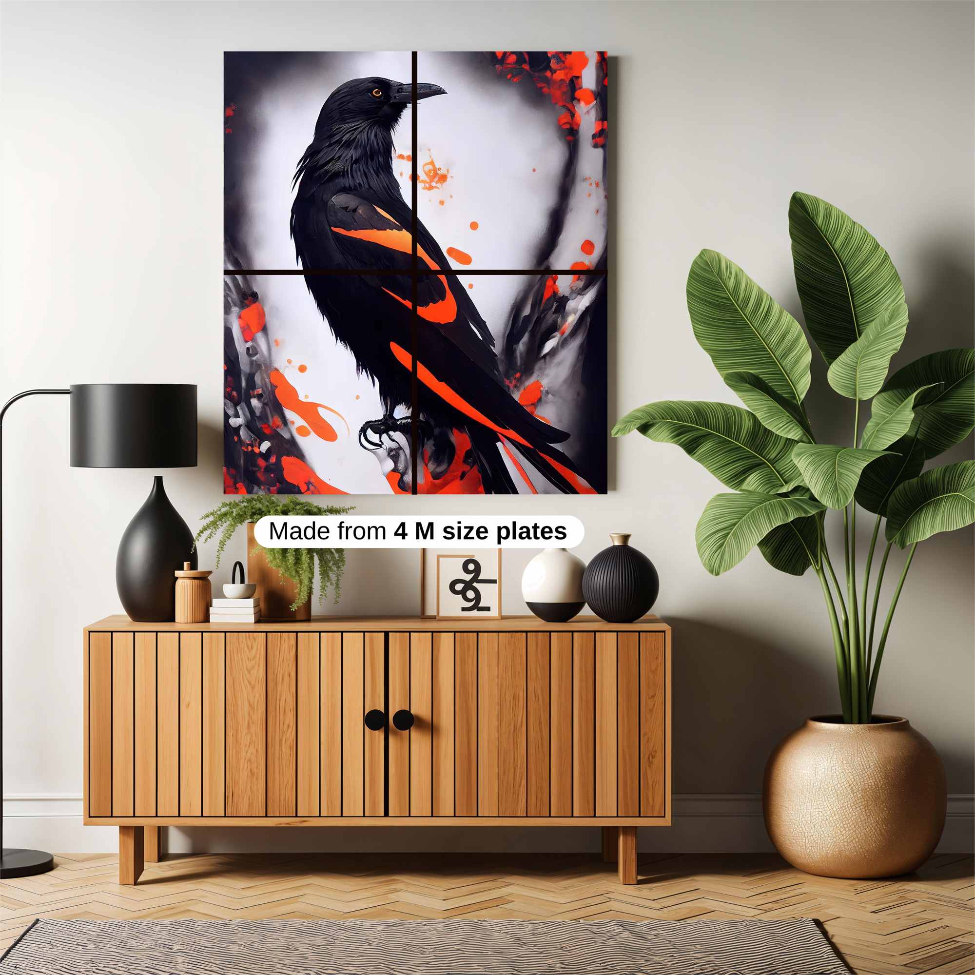 Raven Vibrance Safe Wall Magnetic / M