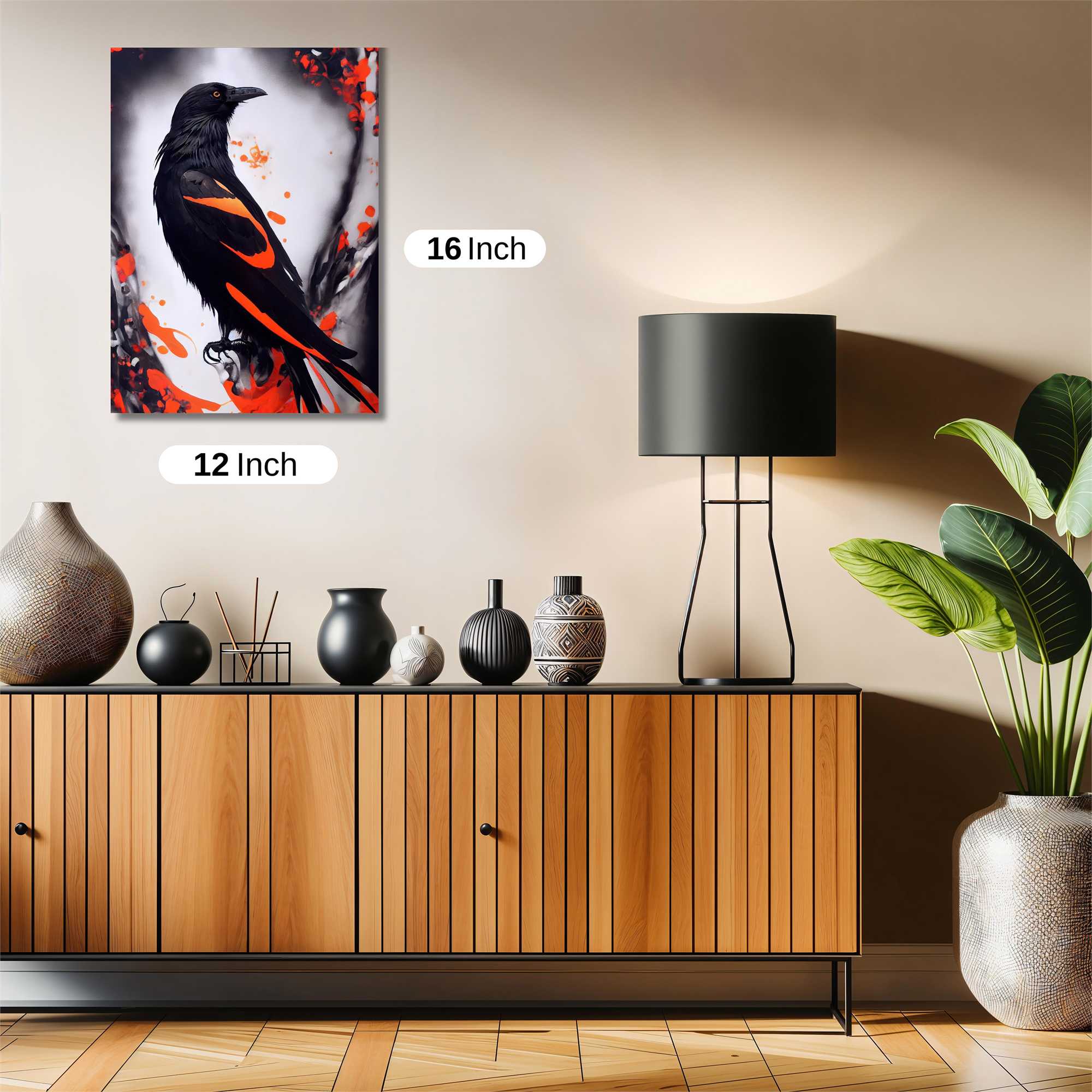 Raven Vibrance Safe Wall Magnetic / M