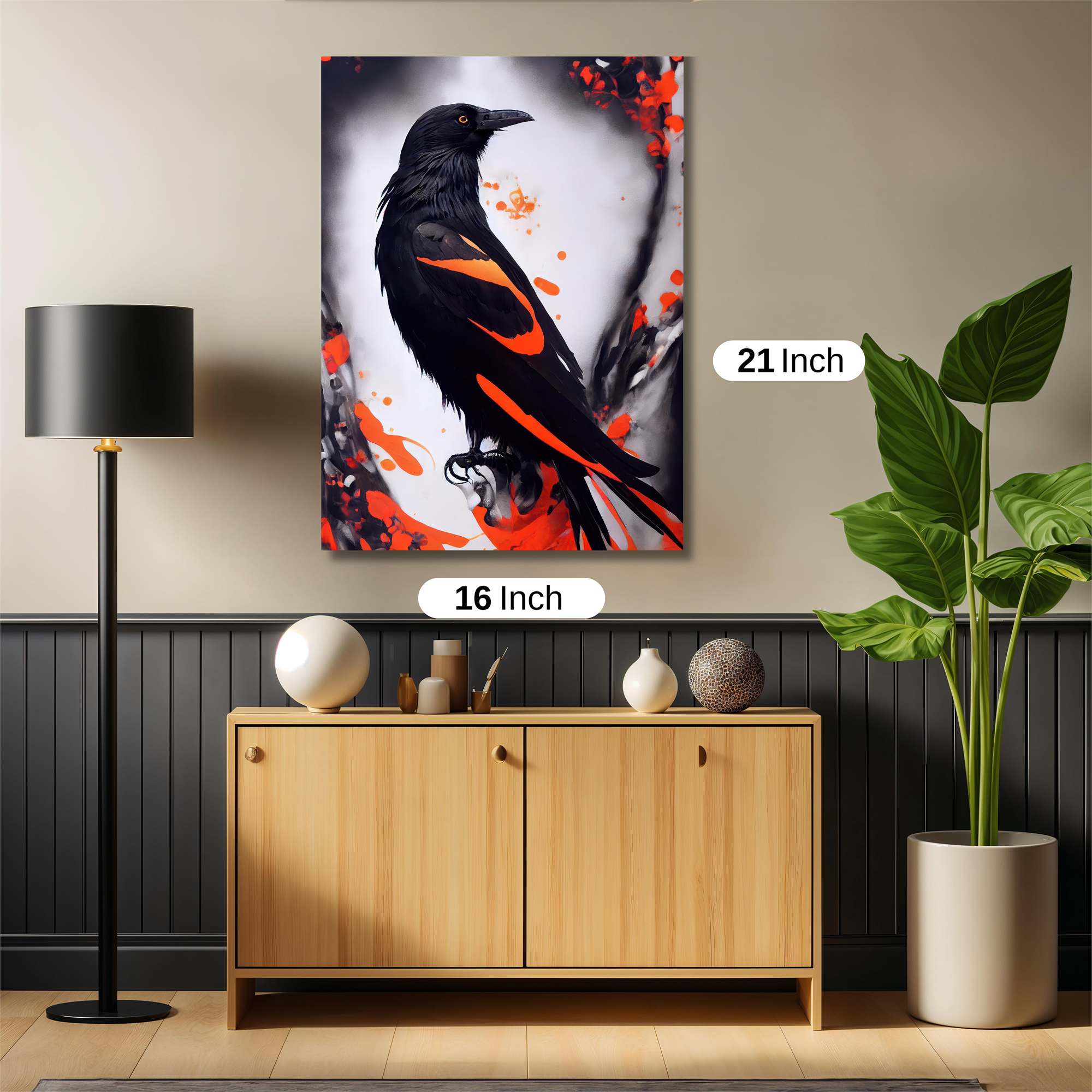 Raven Vibrance Safe Wall Magnetic / M