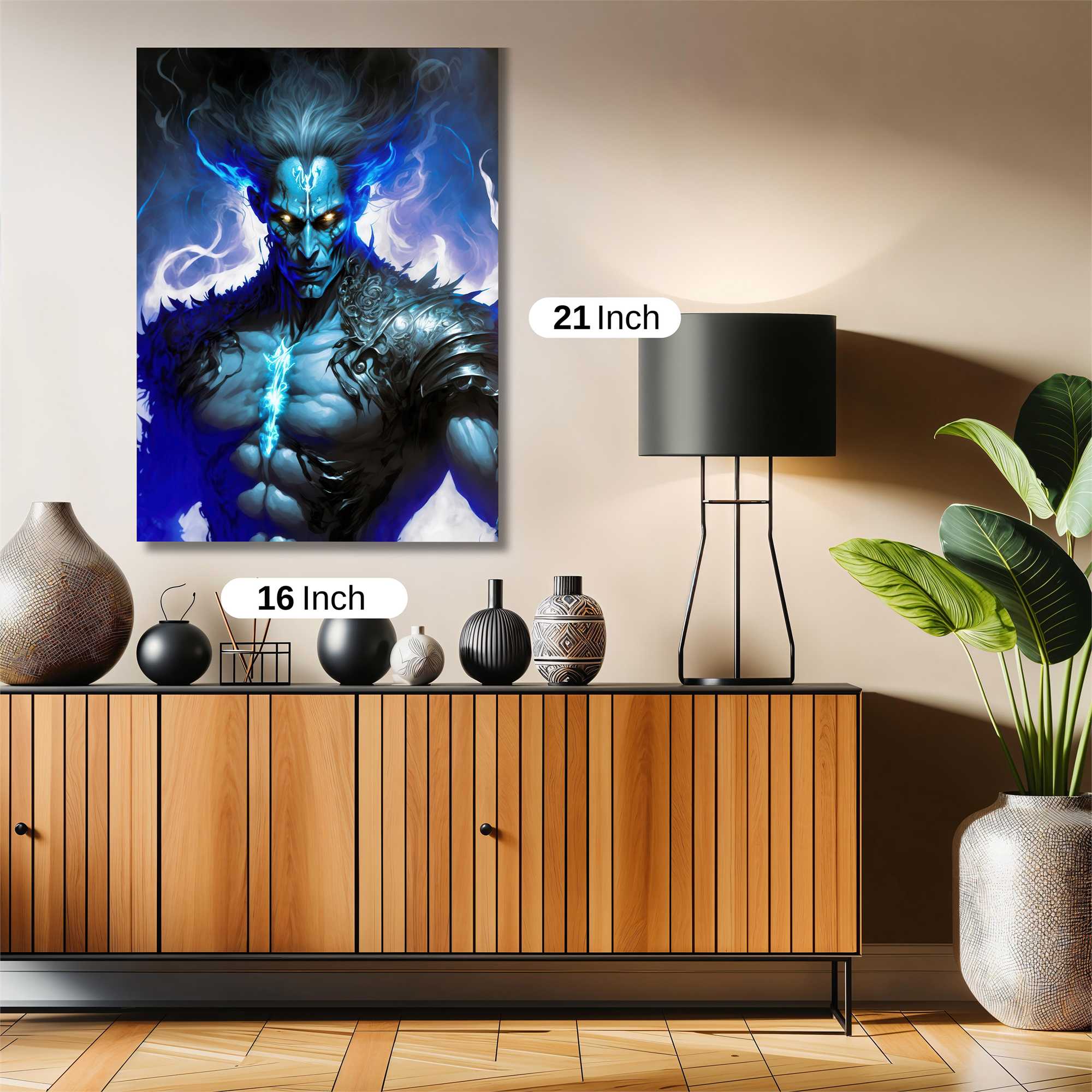 Abyssal Blaze Safe Wall Magnetic / M