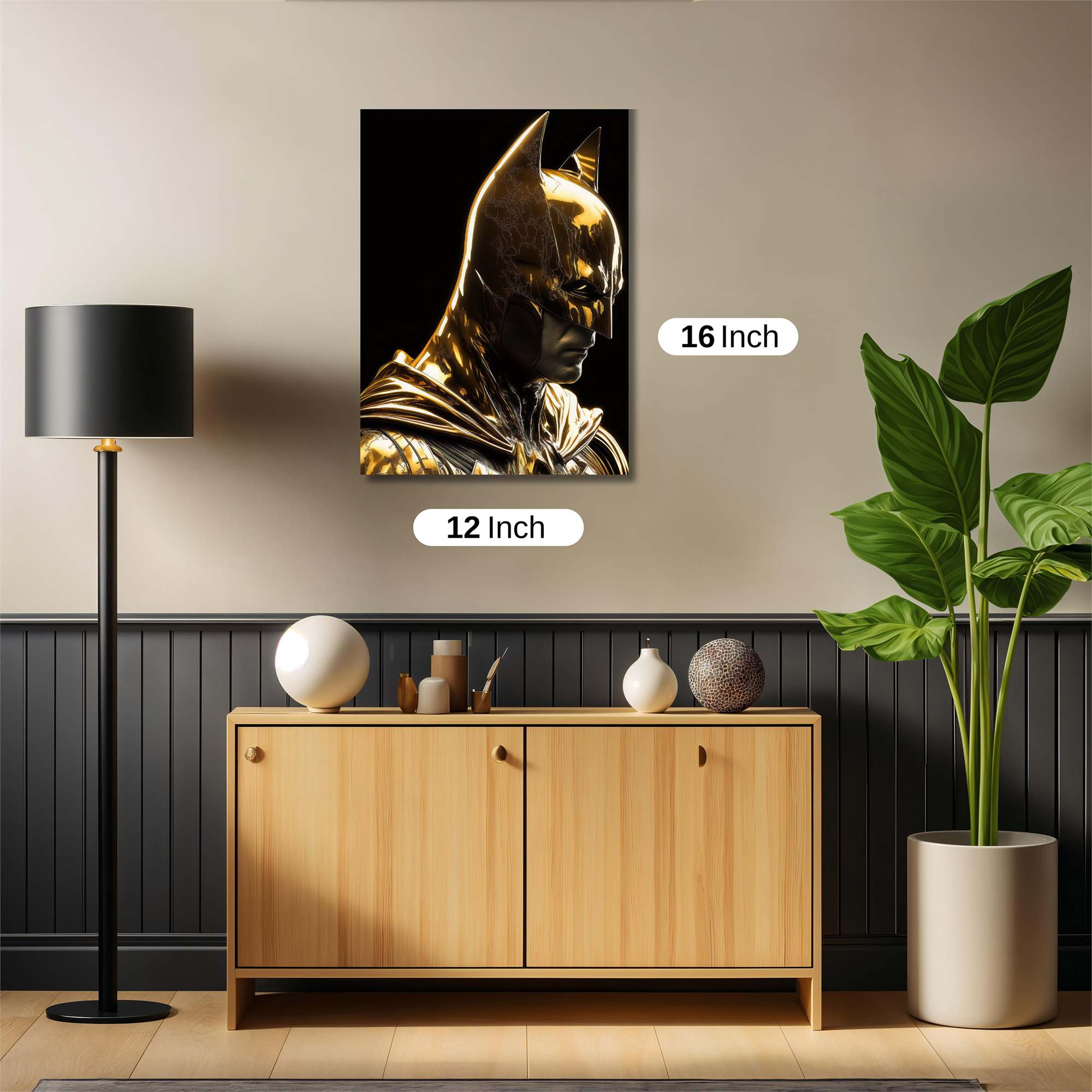 Golden Vigilance Safe Wall Magnetic / M