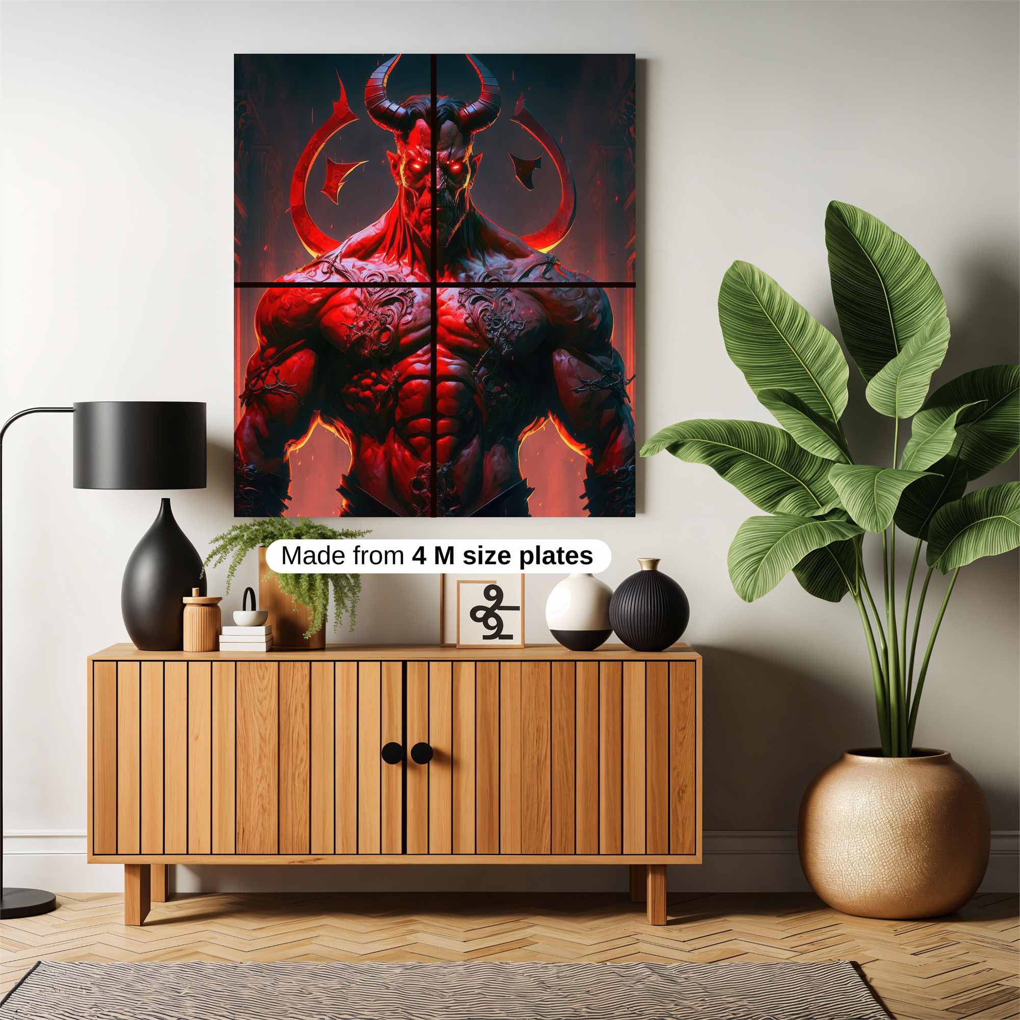 Demonic Majesty Safe Wall Magnetic / M