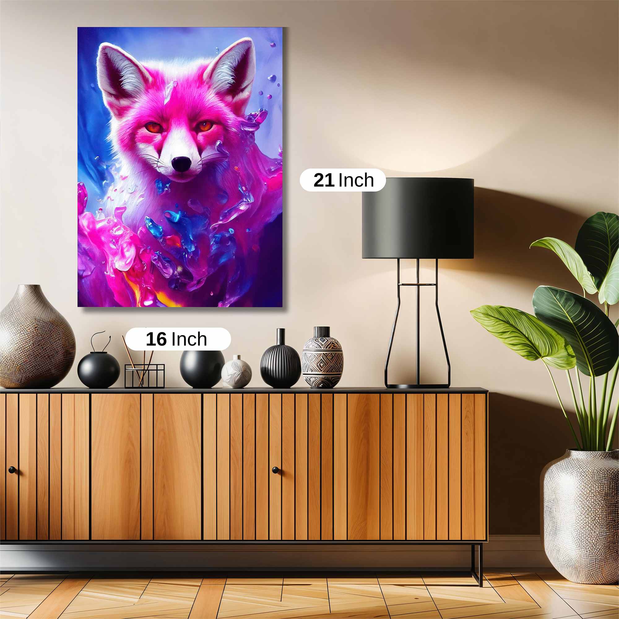 Vivid Fox Safe Wall Magnetic / M