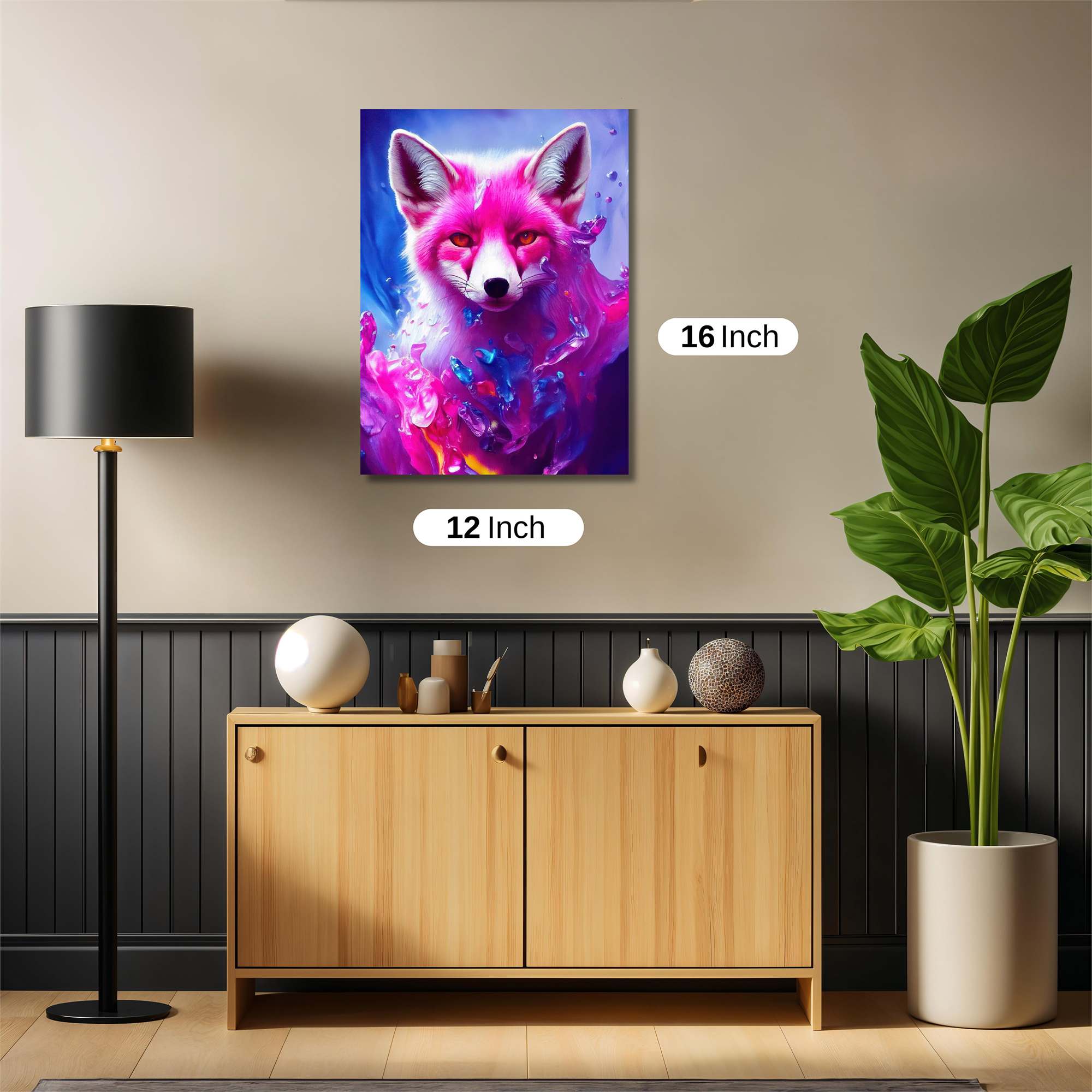 Vivid Fox Safe Wall Magnetic / M