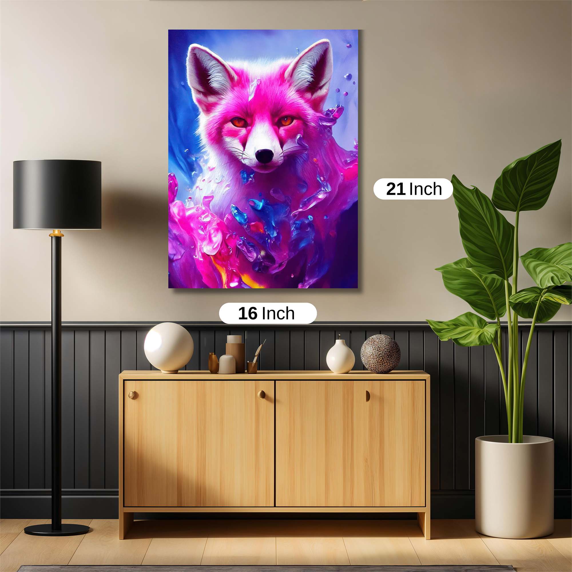 Vivid Fox Safe Wall Magnetic / M