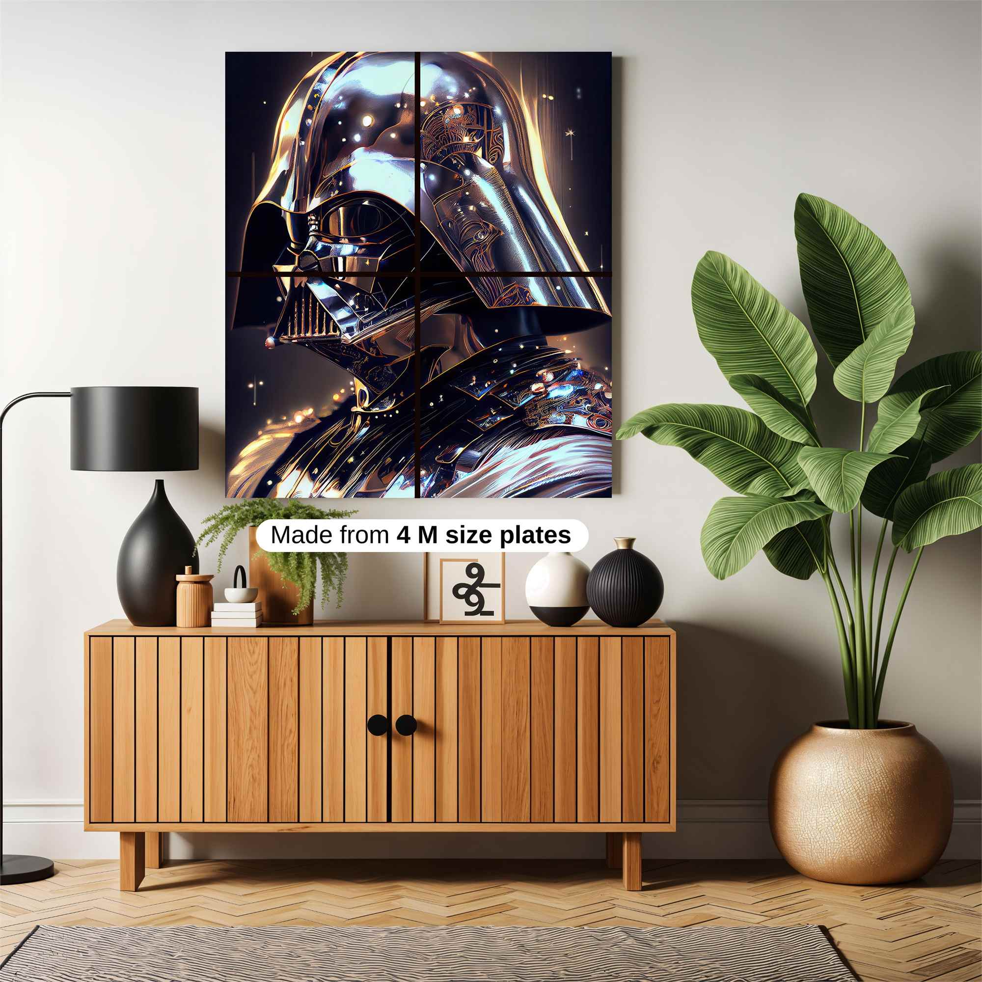 Vader Luminescence Safe Wall Magnetic / M