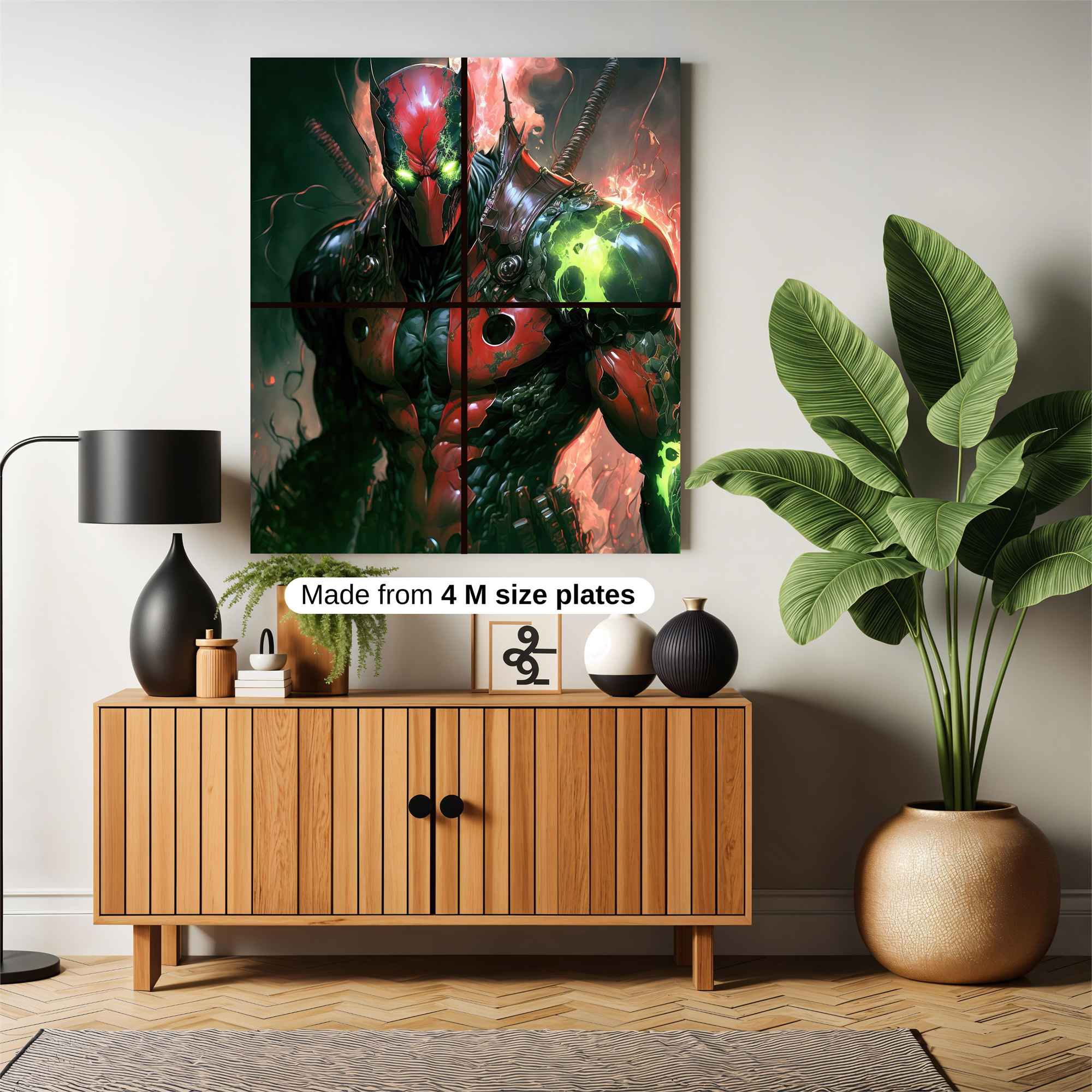 Deadpool Anarchy Safe Wall Magnetic / M