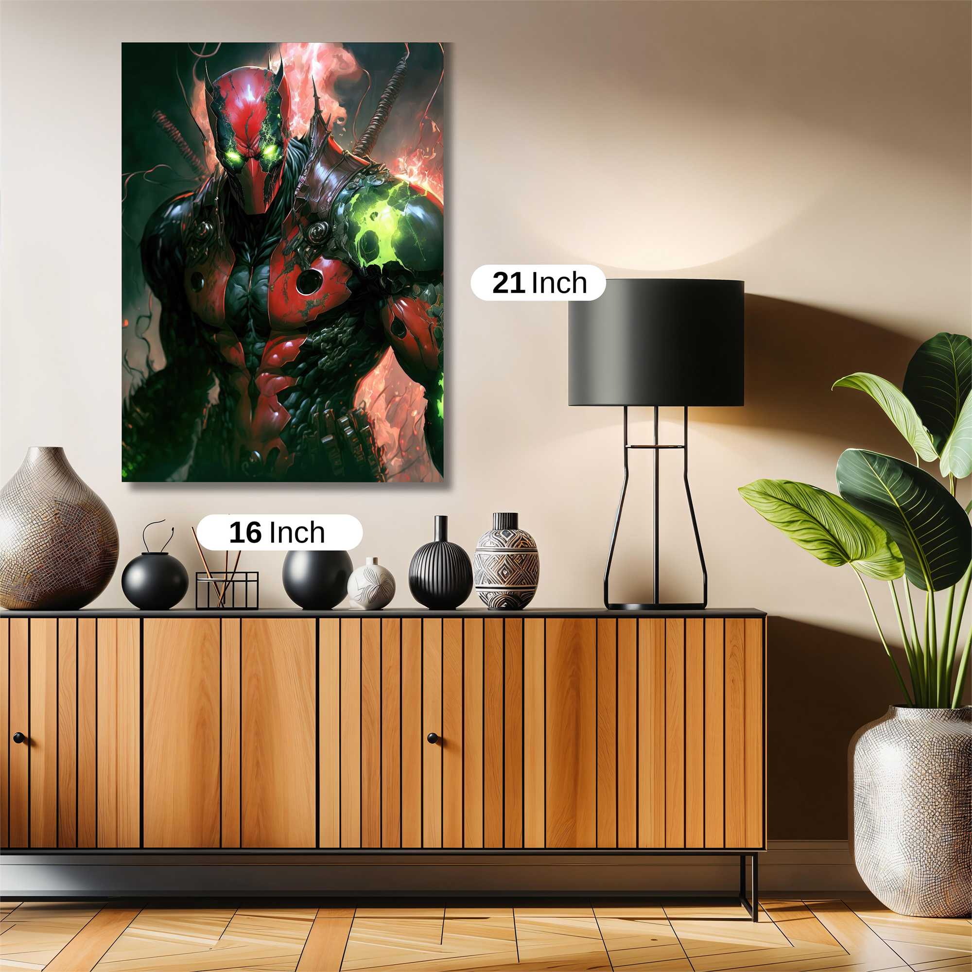 Deadpool Anarchy Safe Wall Magnetic / M