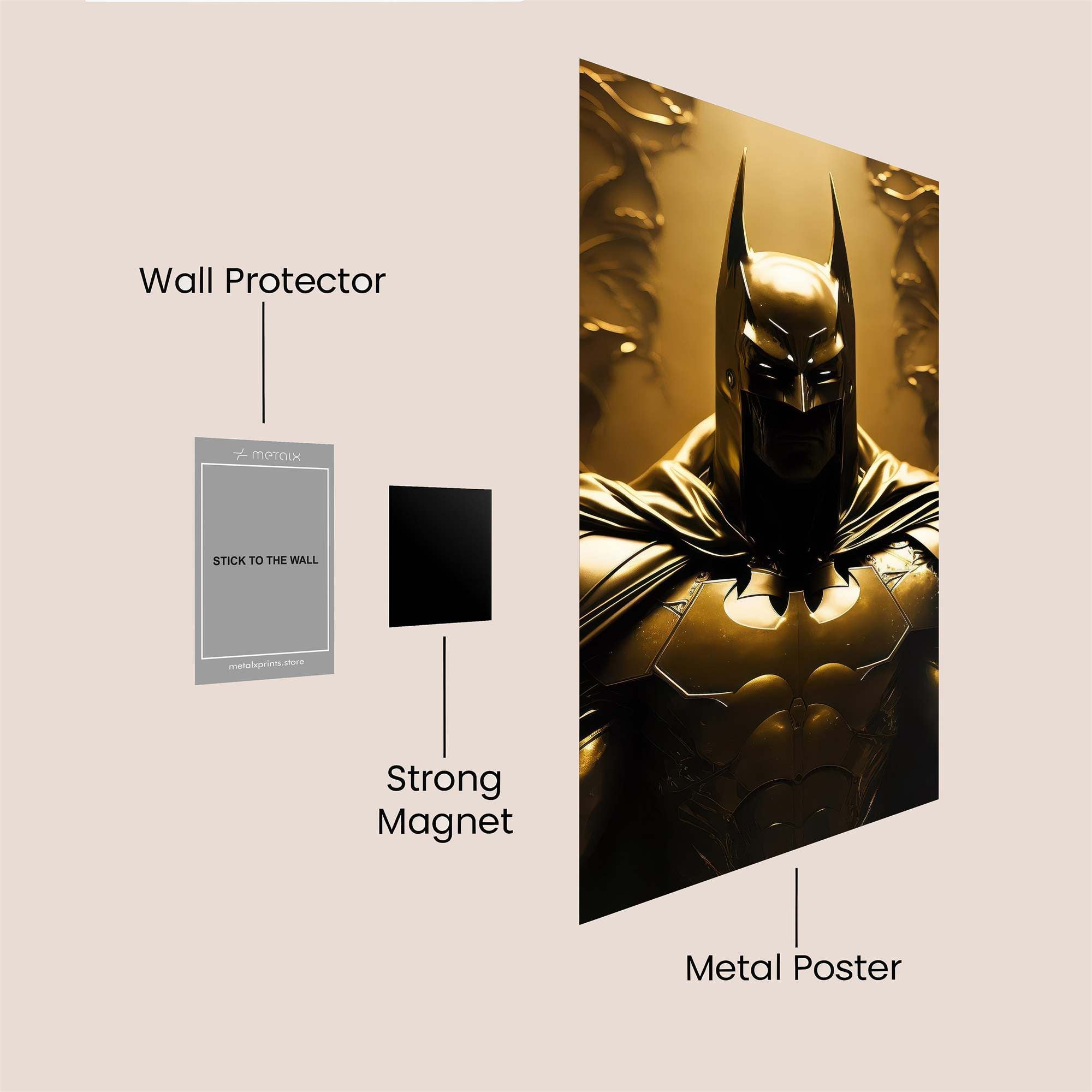 Batman Majesty Safe Wall Magnetic / M
