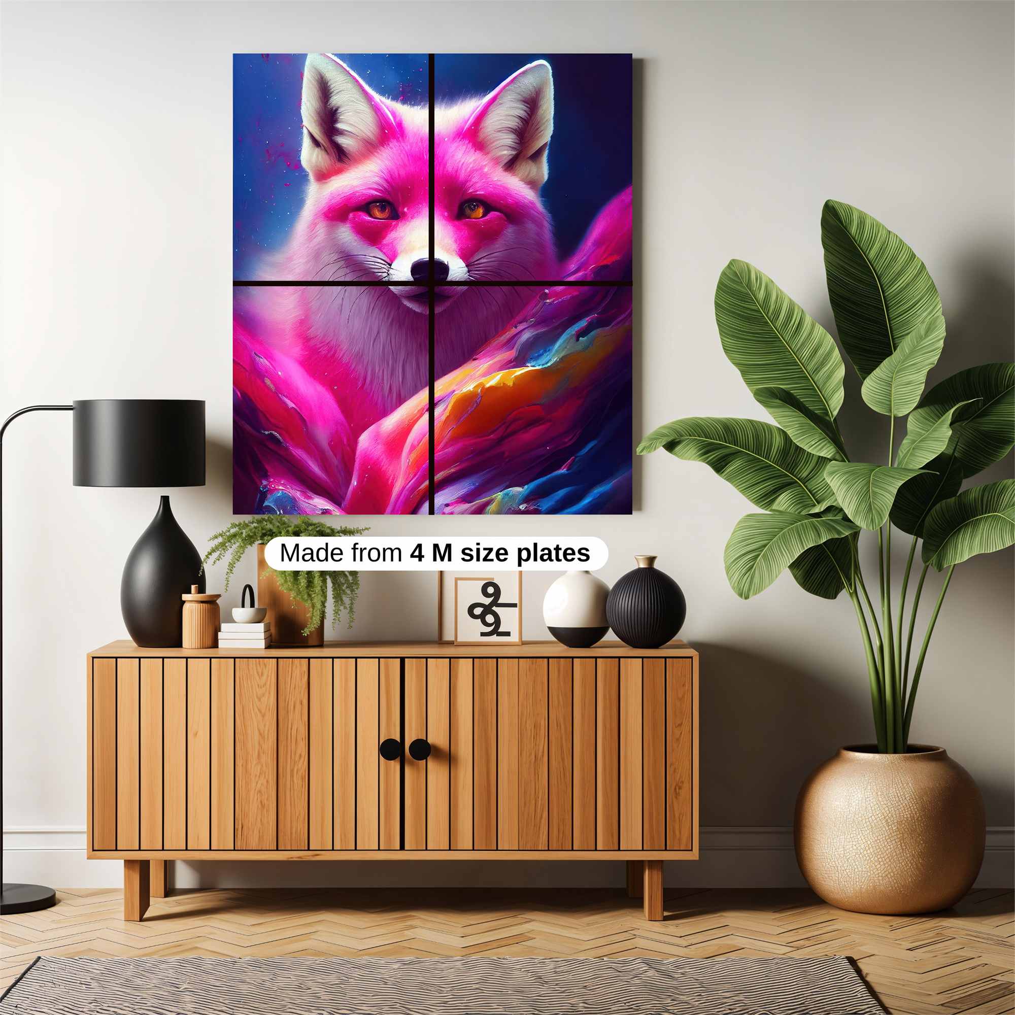 Vibrant Vulpes Safe Wall Magnetic / M