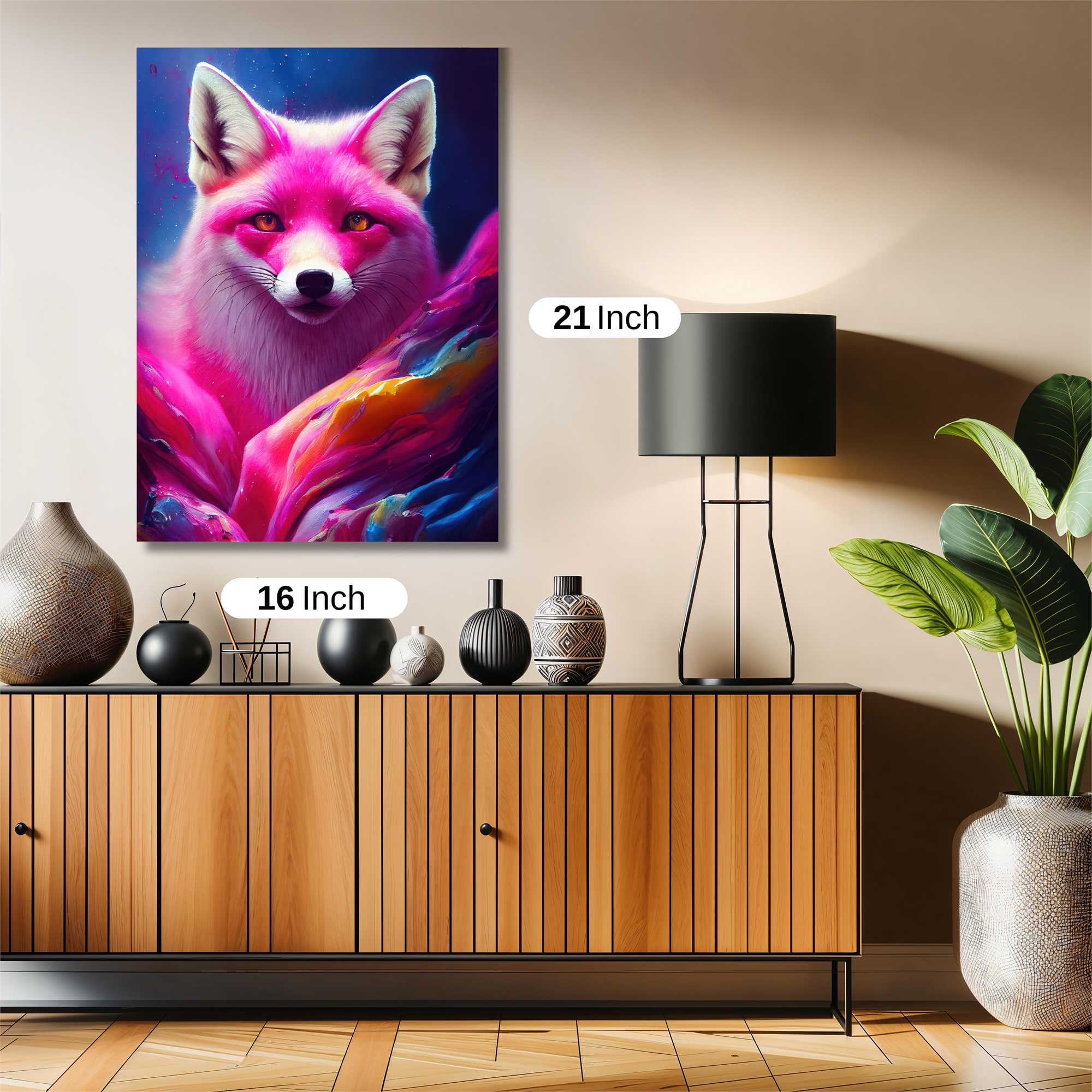 Vibrant Vulpes Safe Wall Magnetic / M