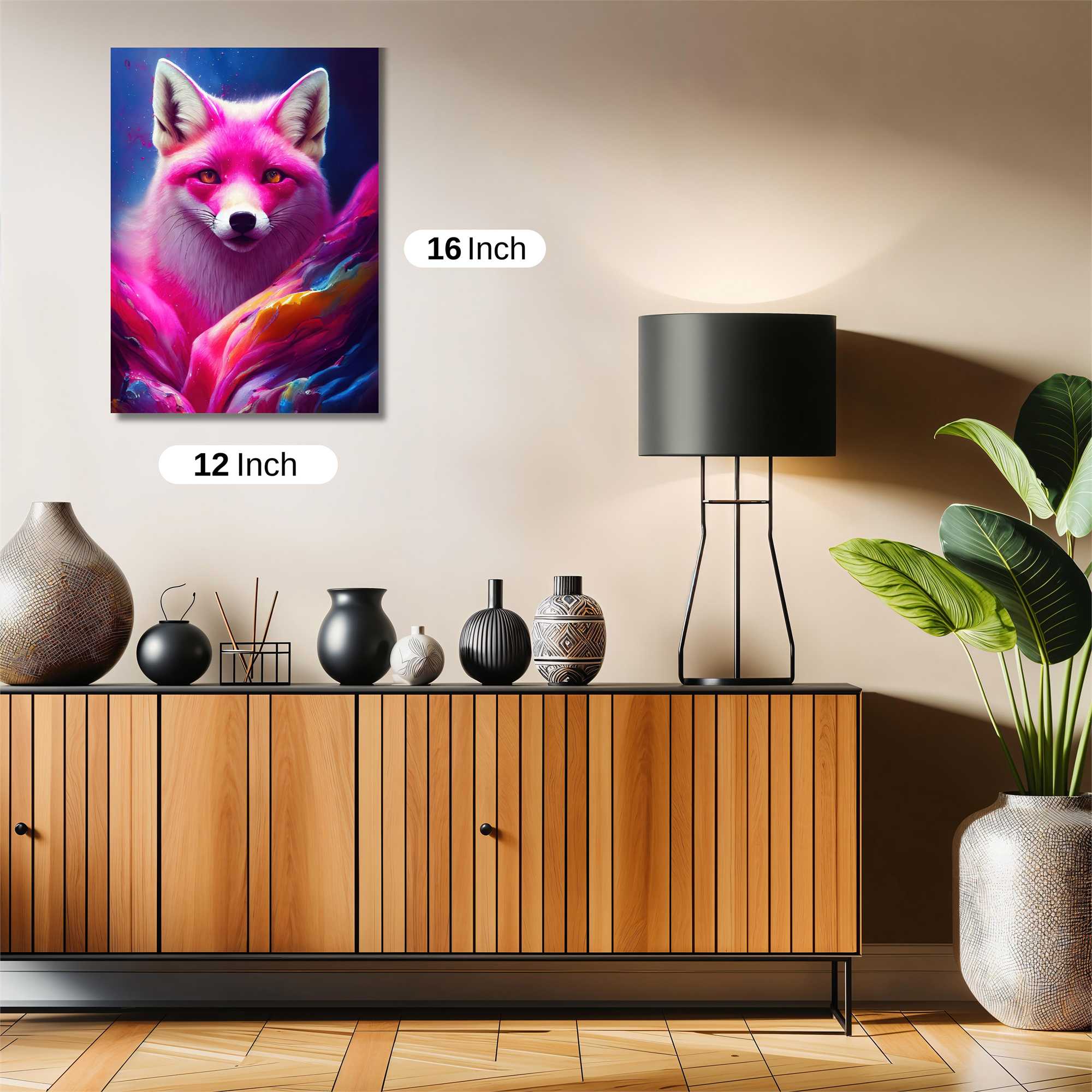 Vibrant Vulpes Safe Wall Magnetic / M