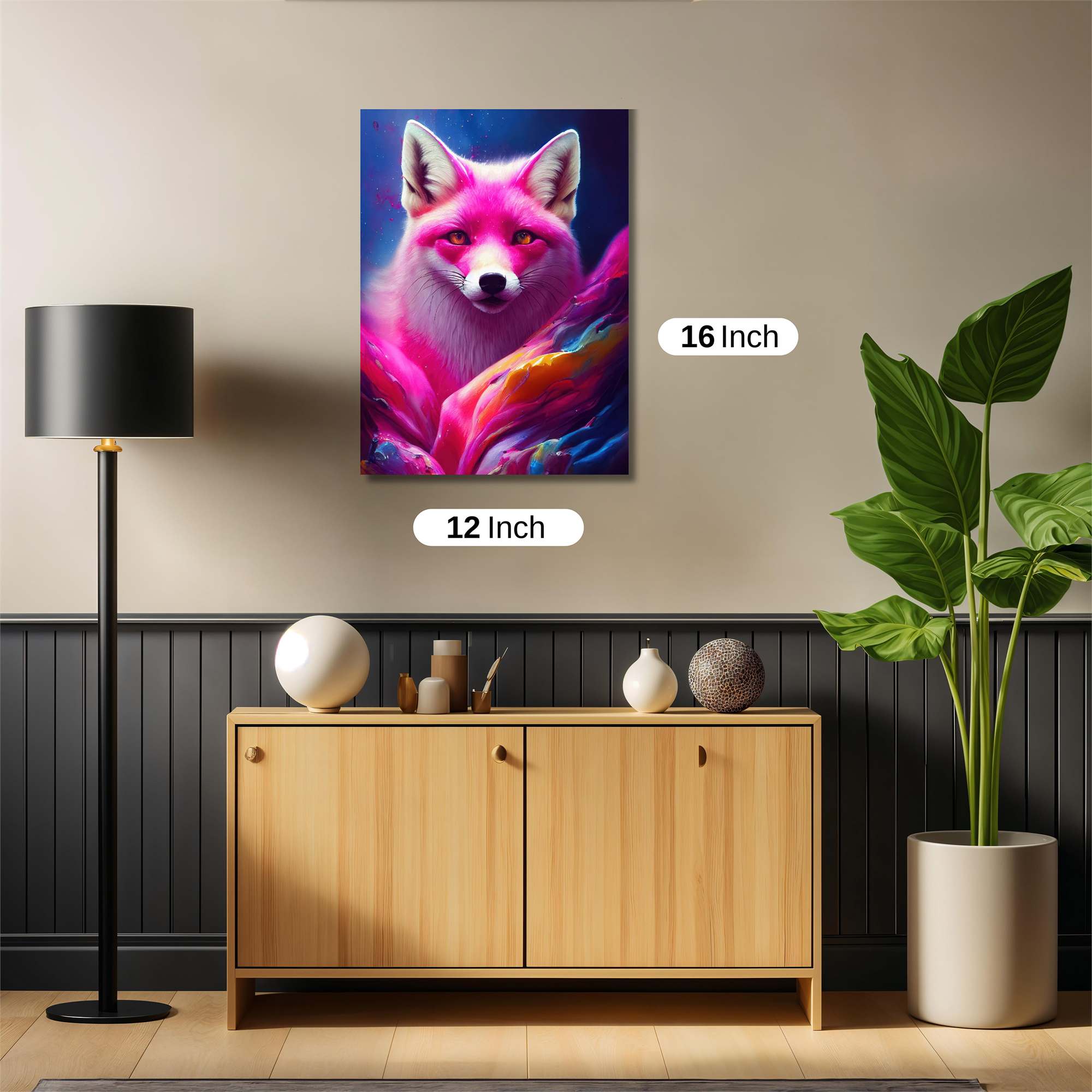 Vibrant Vulpes Safe Wall Magnetic / M