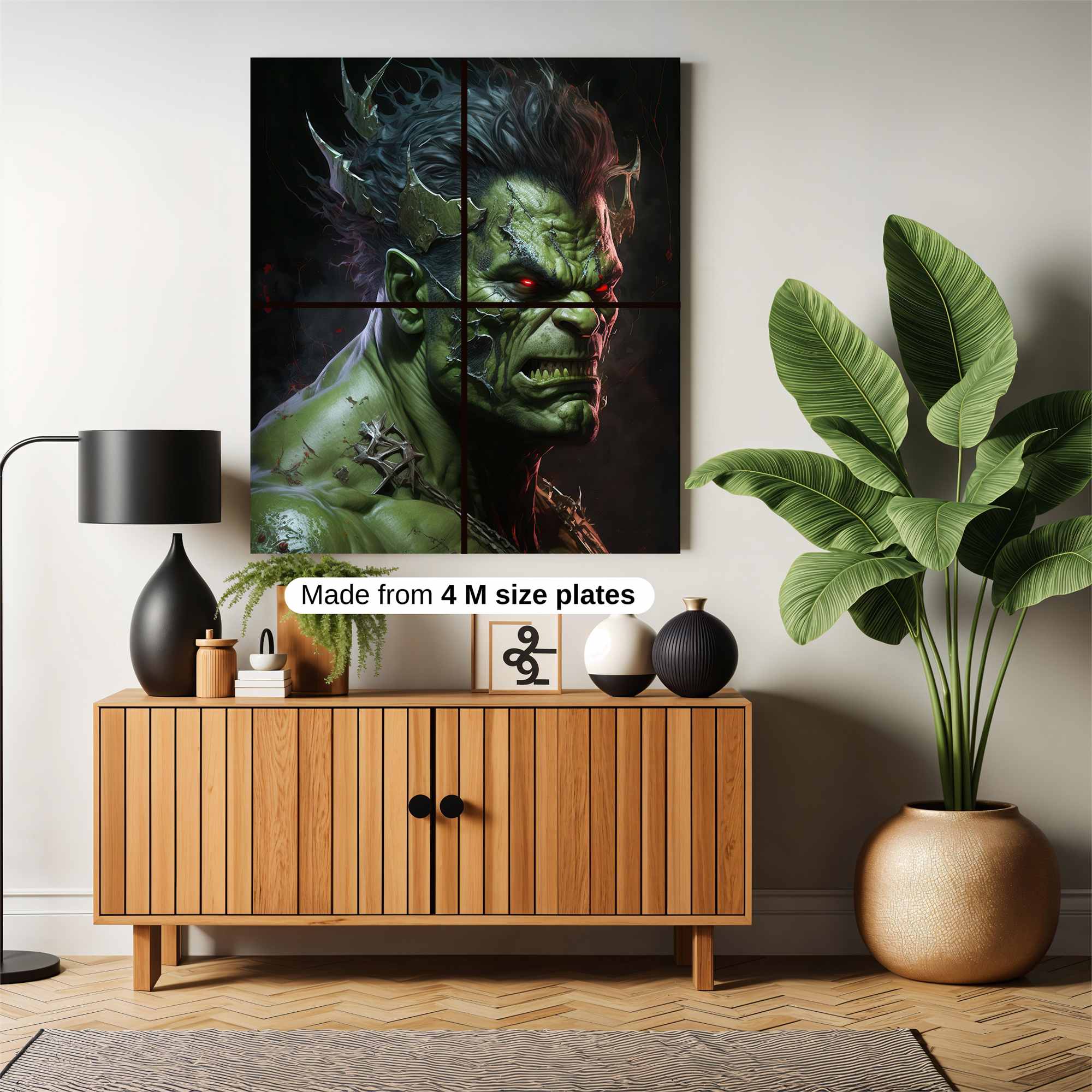 Hulk Fury Safe Wall Magnetic / M