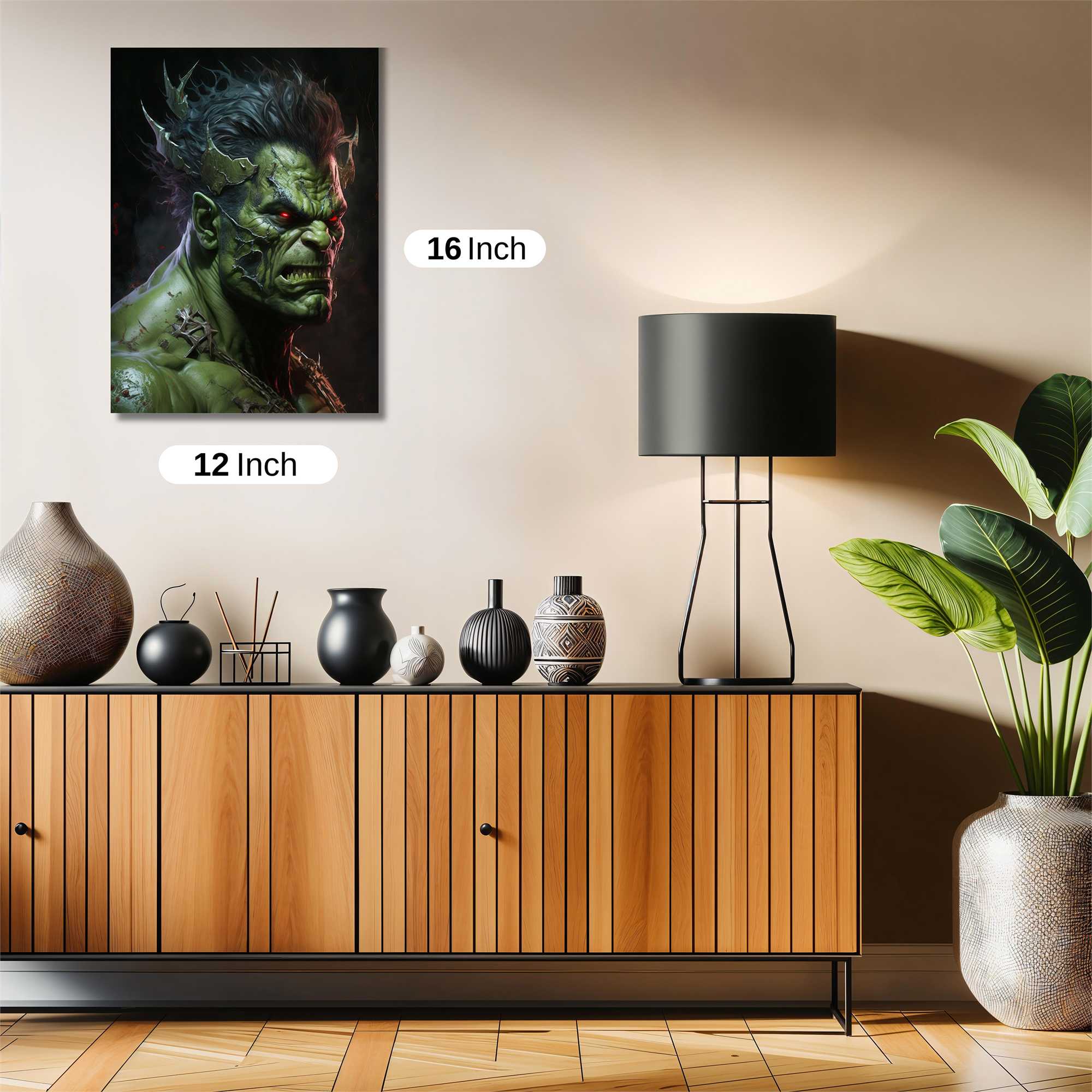 Hulk Fury Safe Wall Magnetic / M