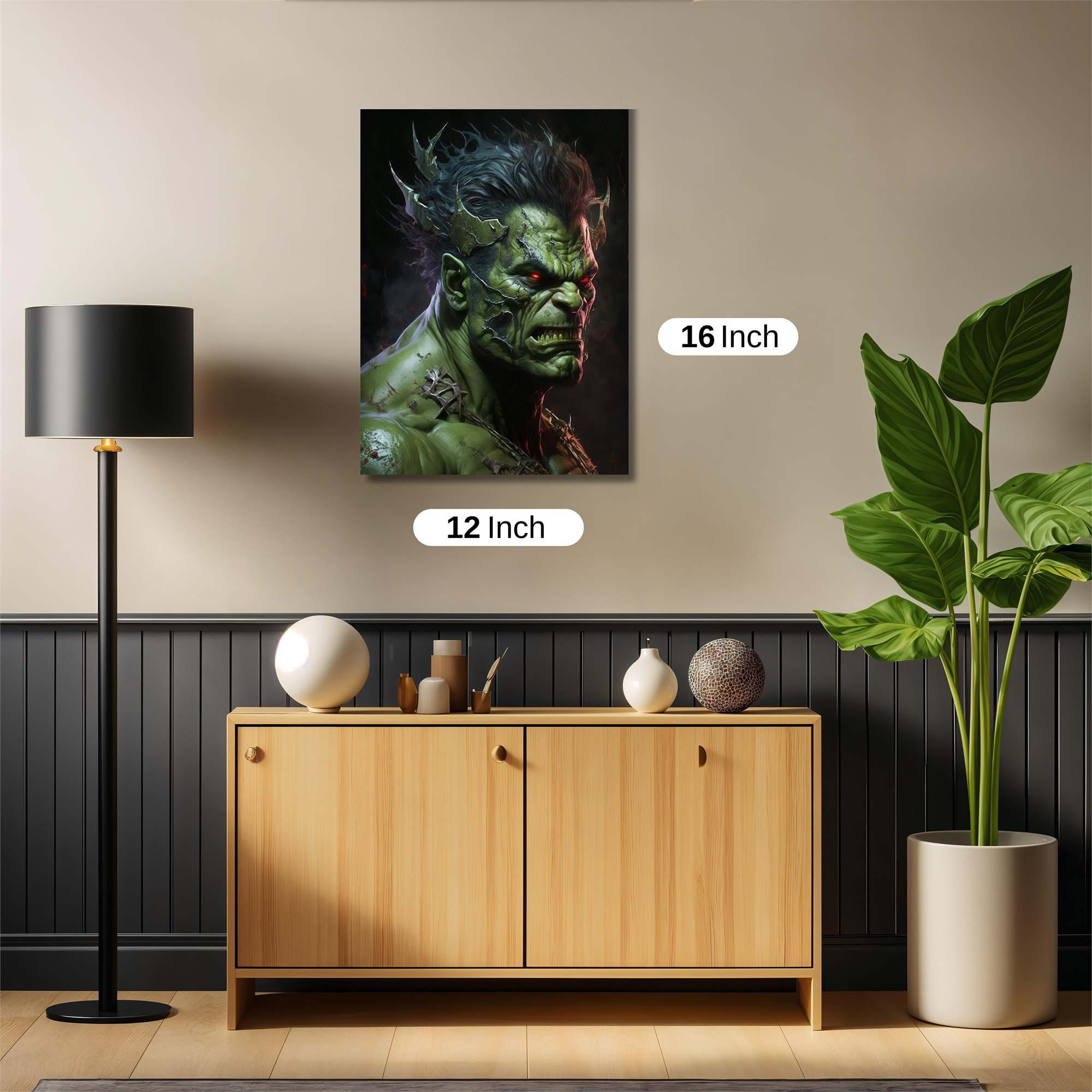 Hulk Fury Safe Wall Magnetic / M