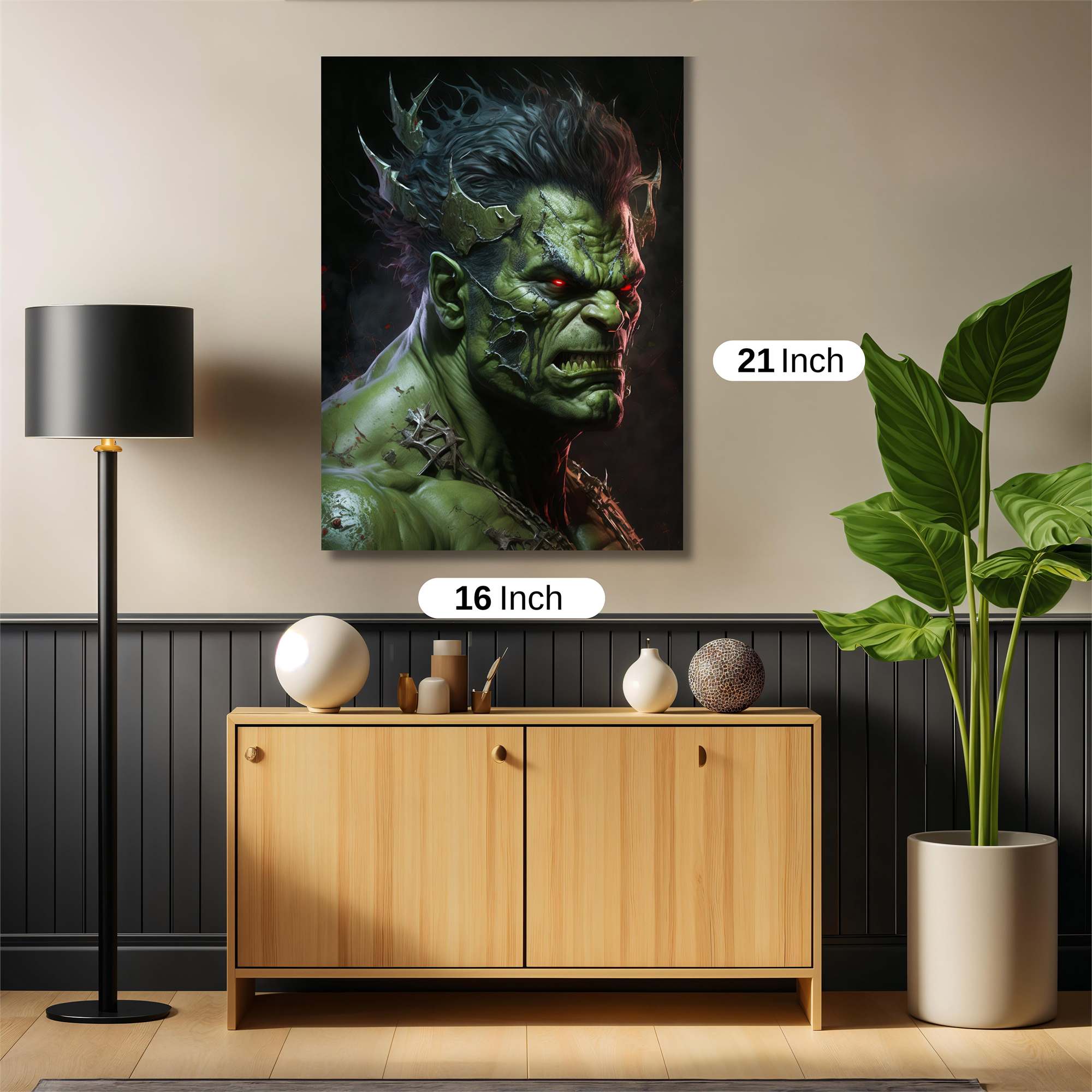 Hulk Fury Safe Wall Magnetic / M