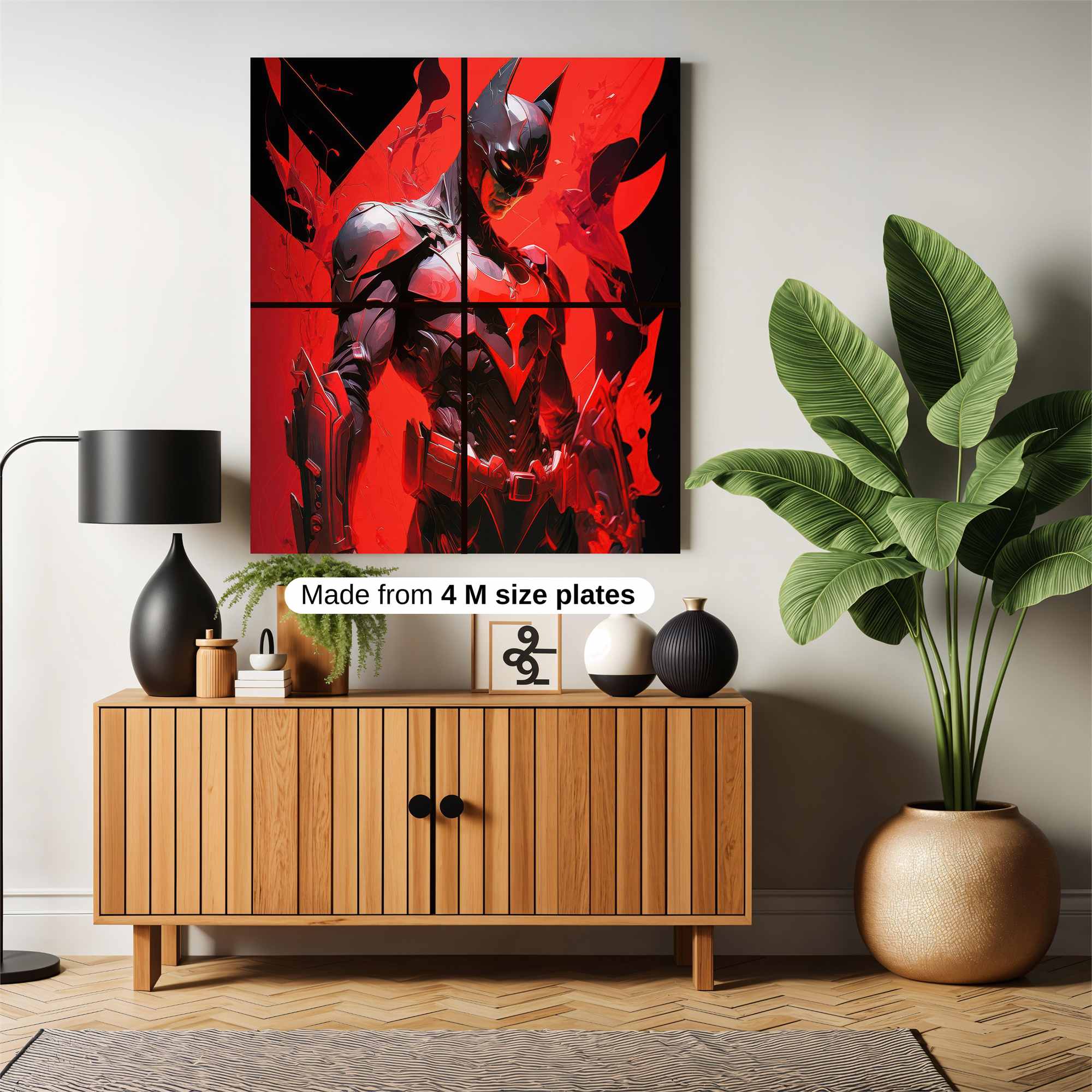 Batman's Inferno Safe Wall Magnetic / M