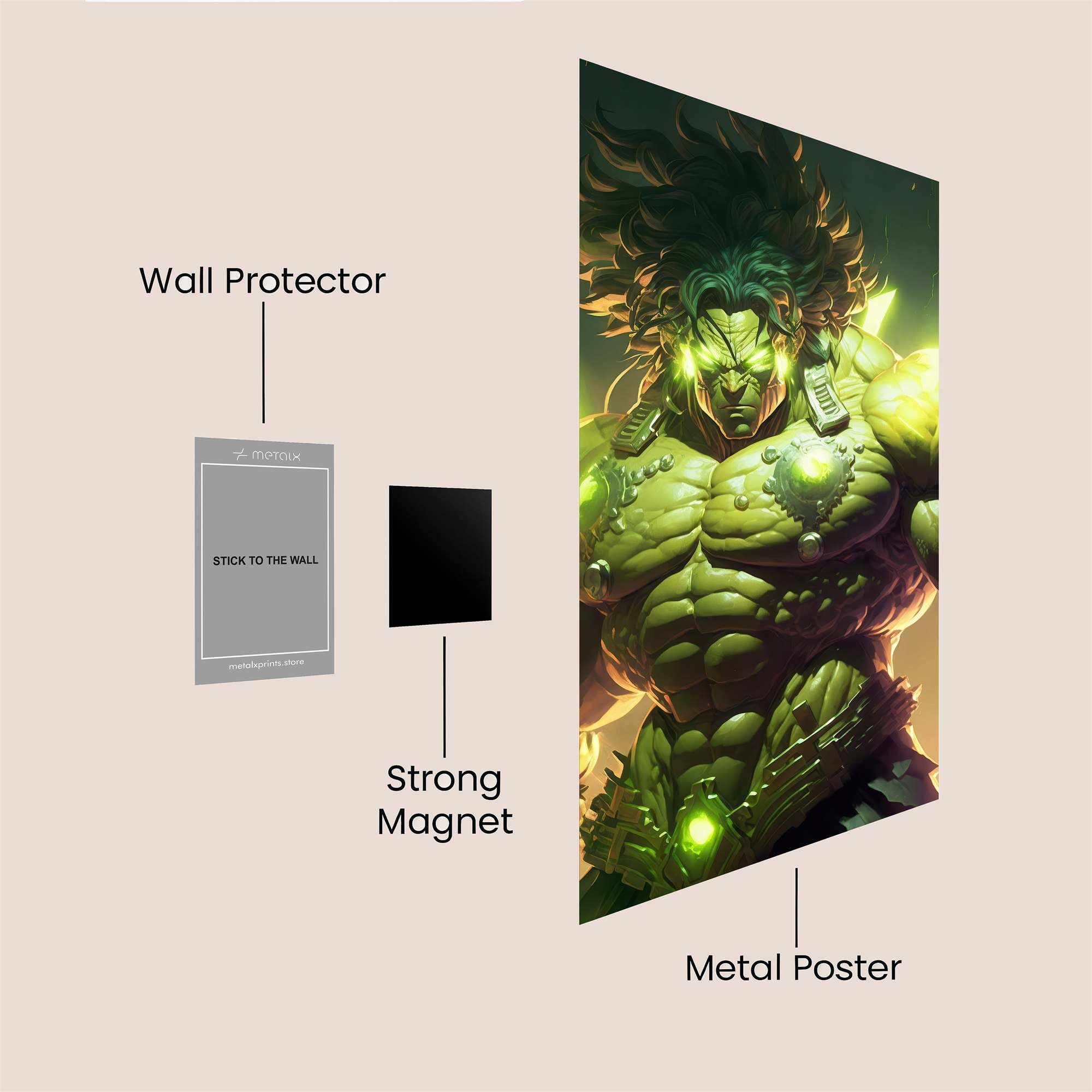 Gamma Ferocity Safe Wall Magnetic / M