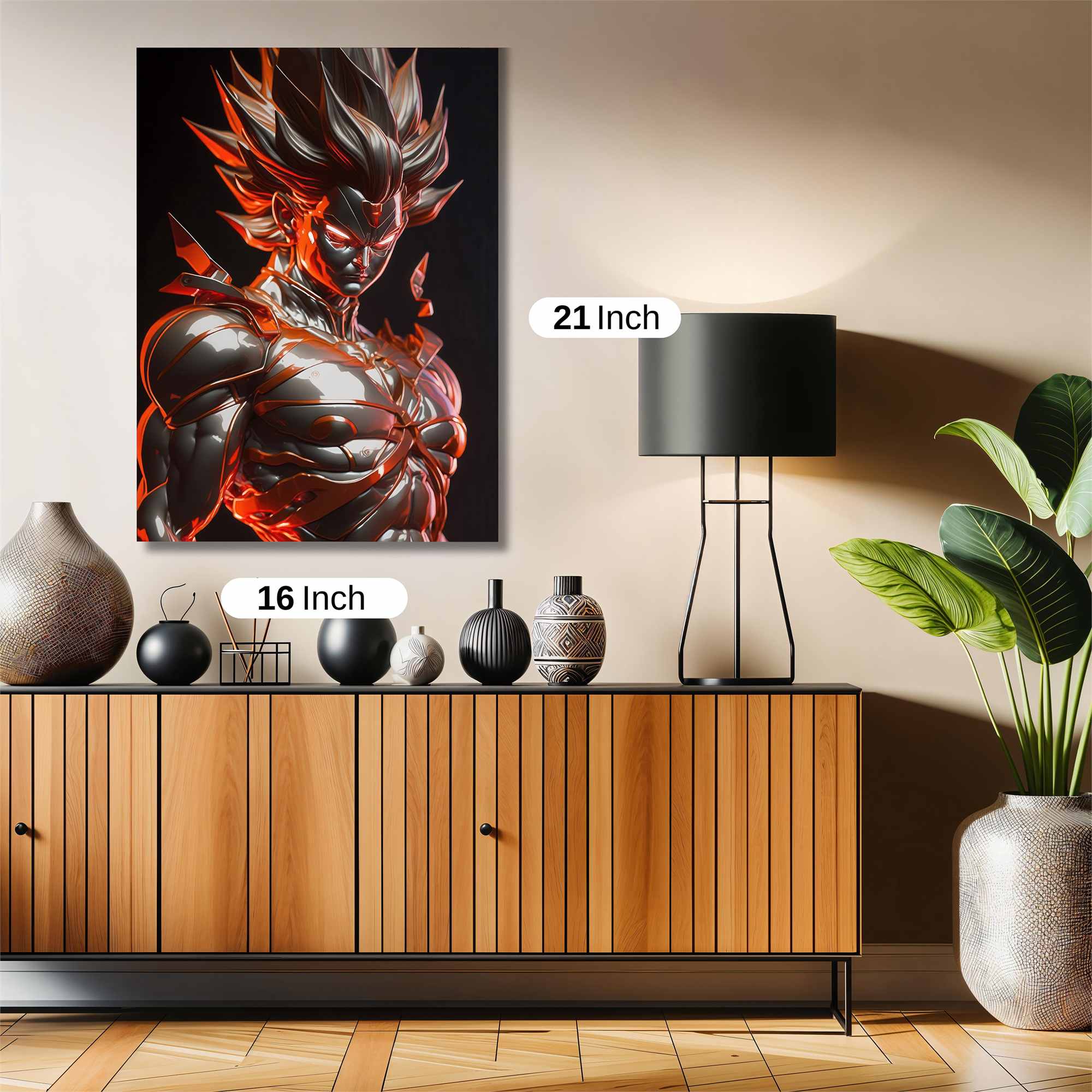 Saiyan Radiance Safe Wall Magnetic / M
