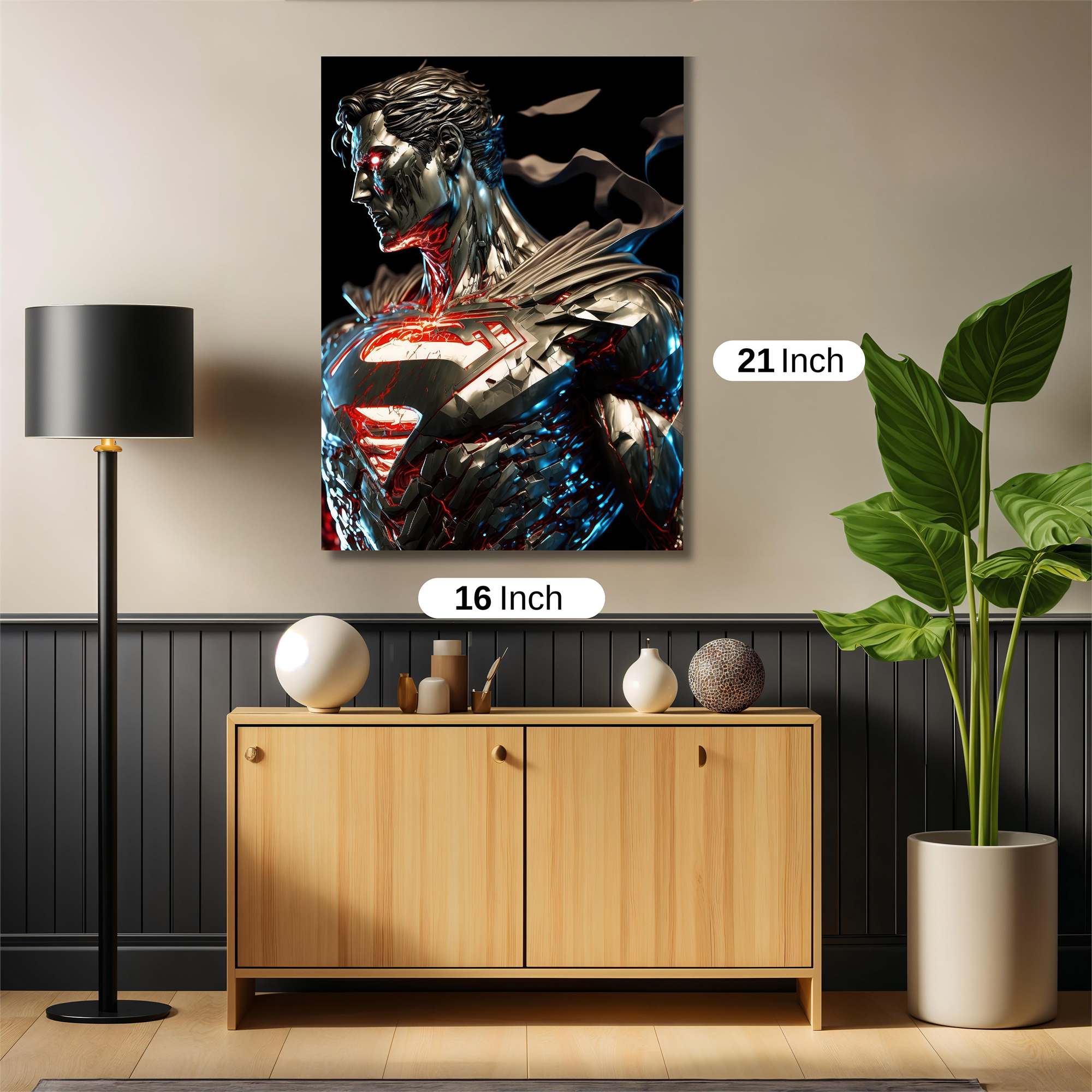 Superman Enigma Safe Wall Magnetic / M