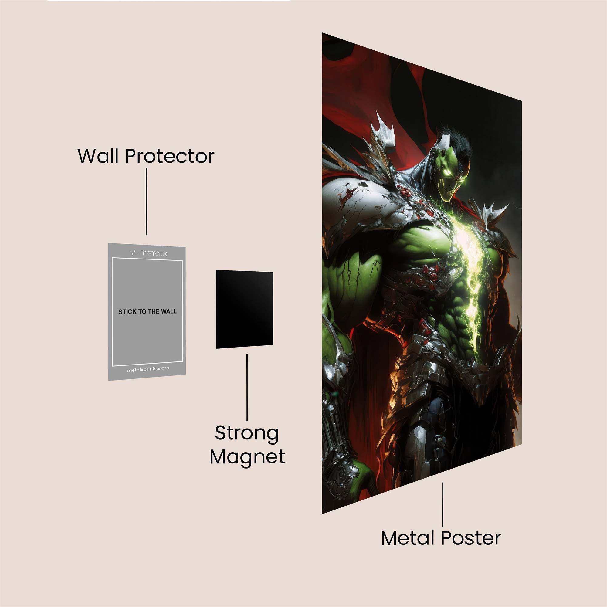 Spawn Resurgence Safe Wall Magnetic / M