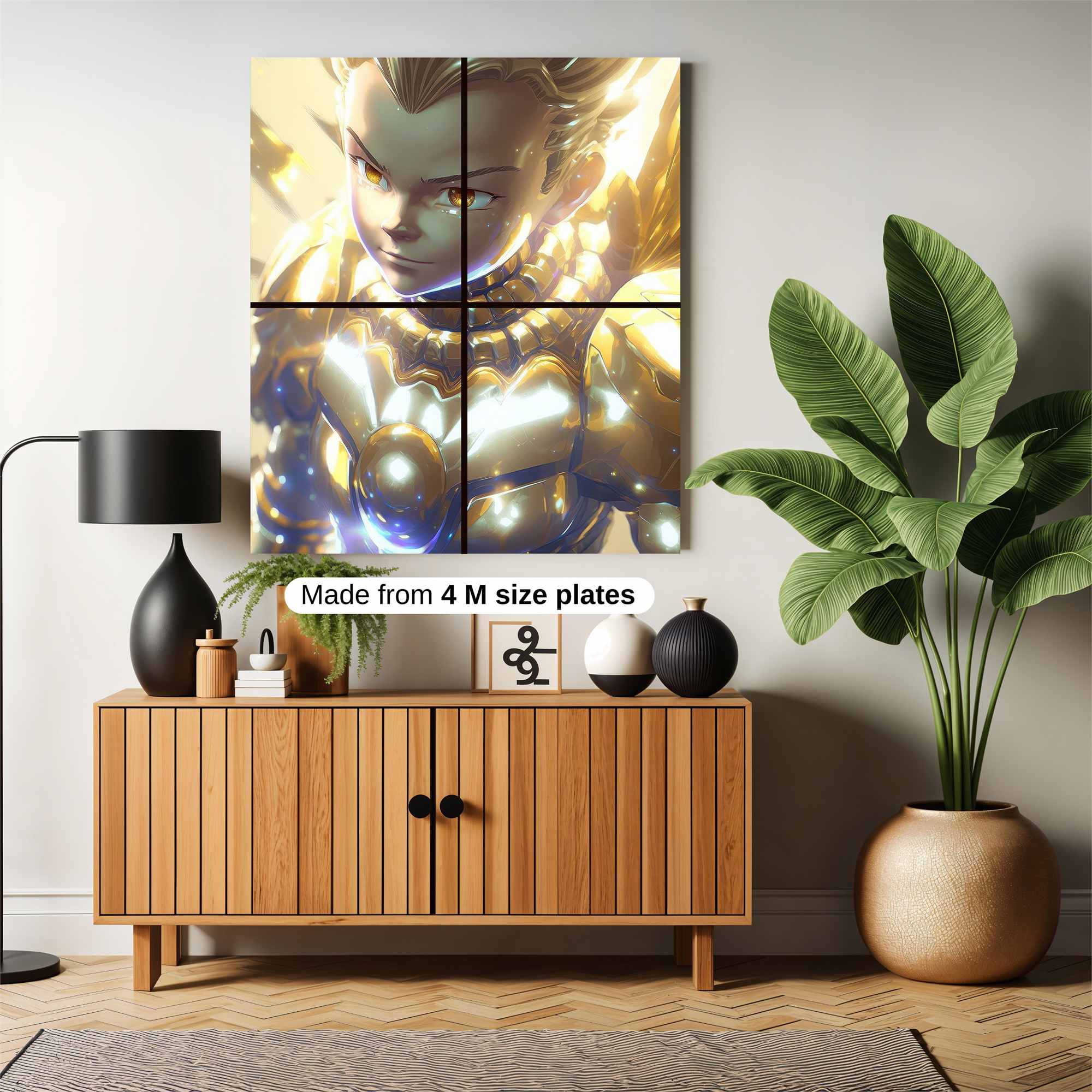 Golden Resolve Safe Wall Magnetic / M