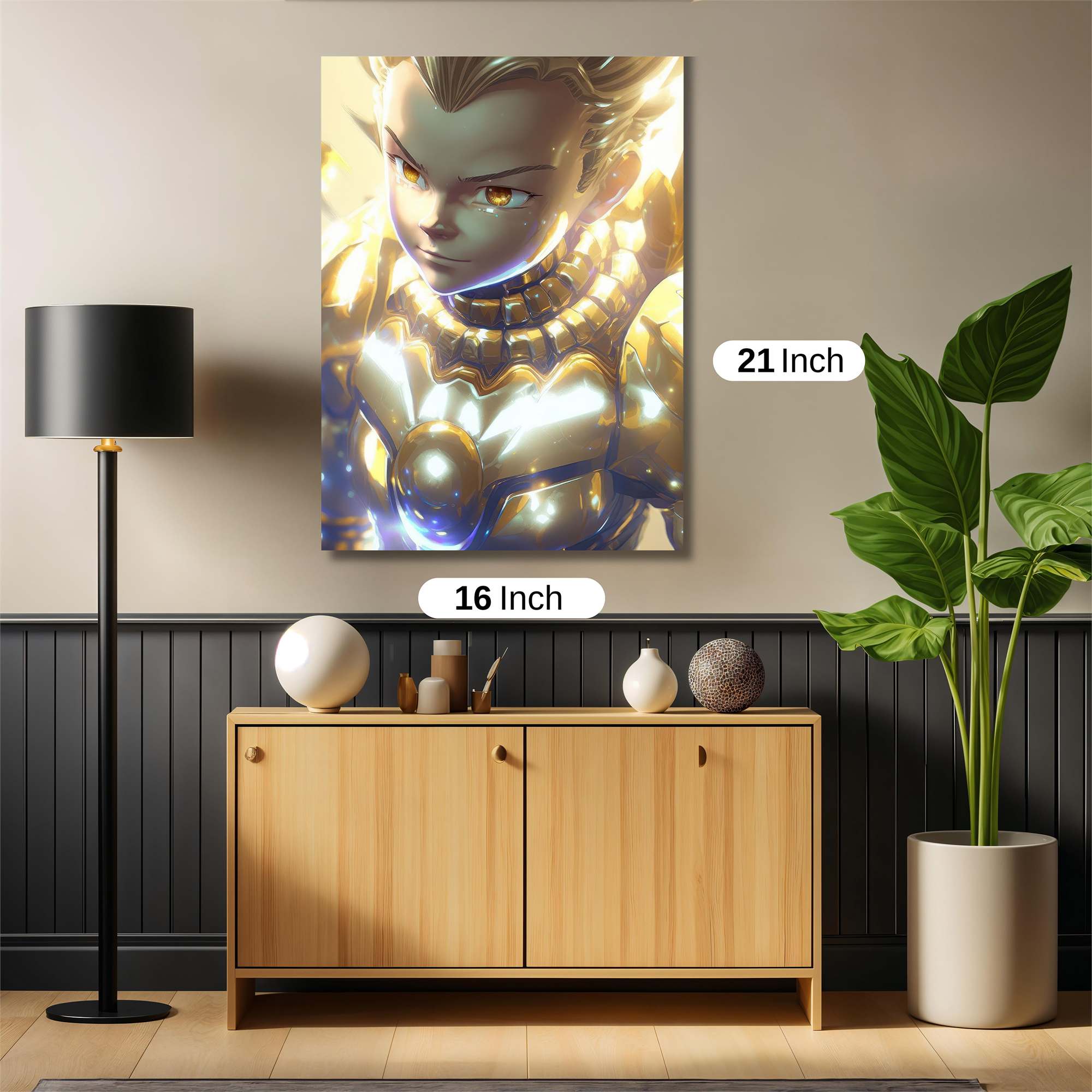 Golden Resolve Safe Wall Magnetic / M