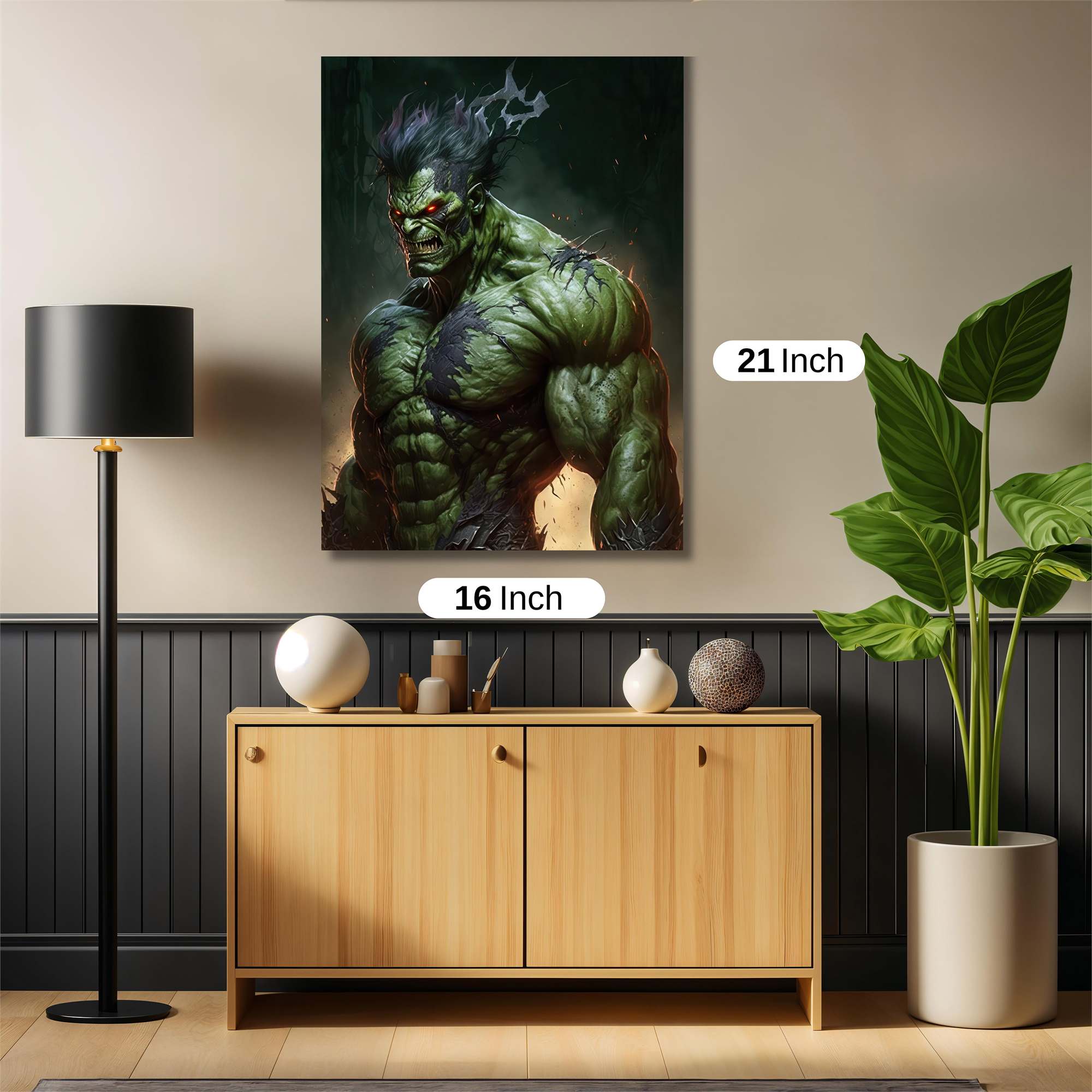 Hulk Fury Safe Wall Magnetic / M