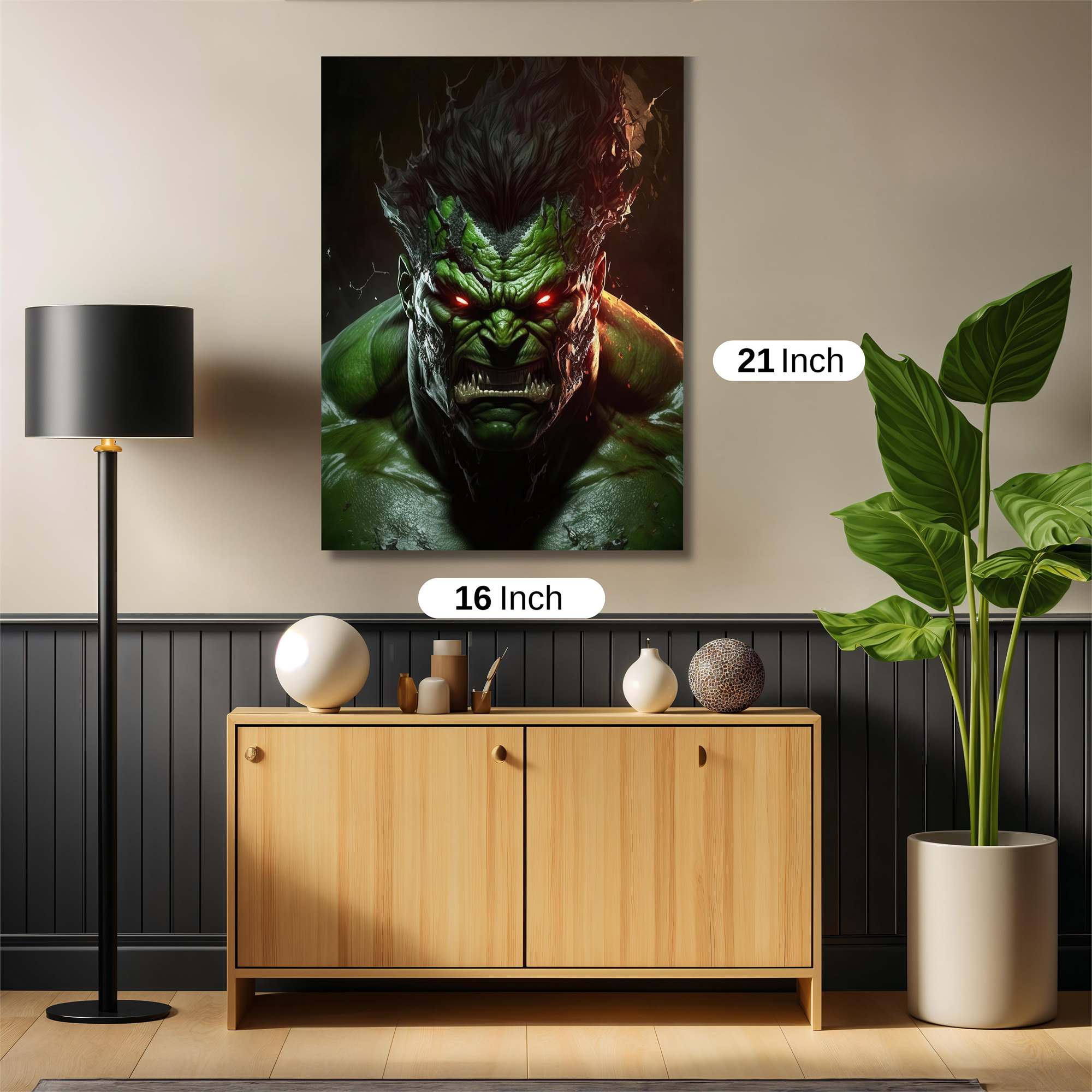 Hulk Fury Safe Wall Magnetic / M