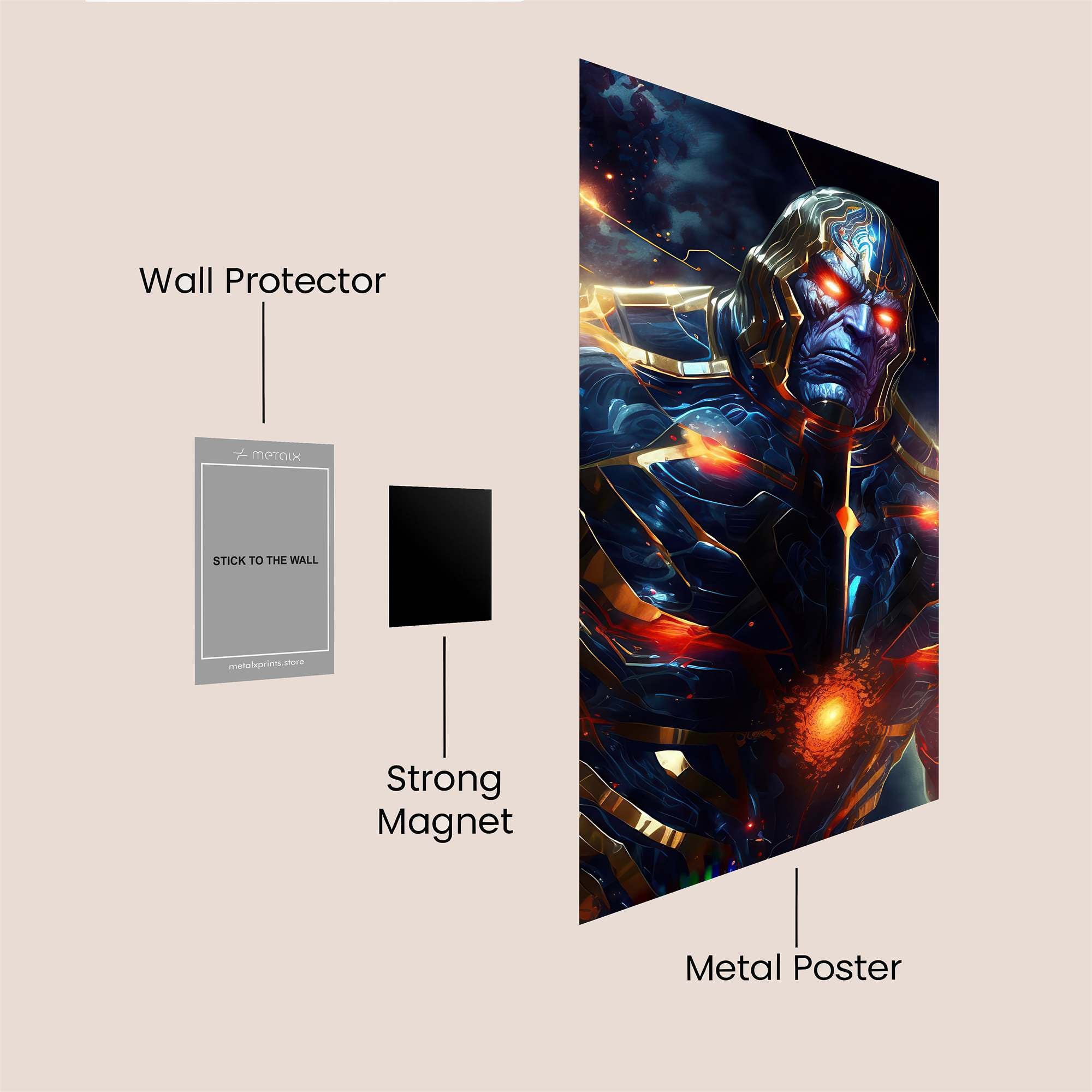 Thanos Radiance Safe Wall Magnetic / M