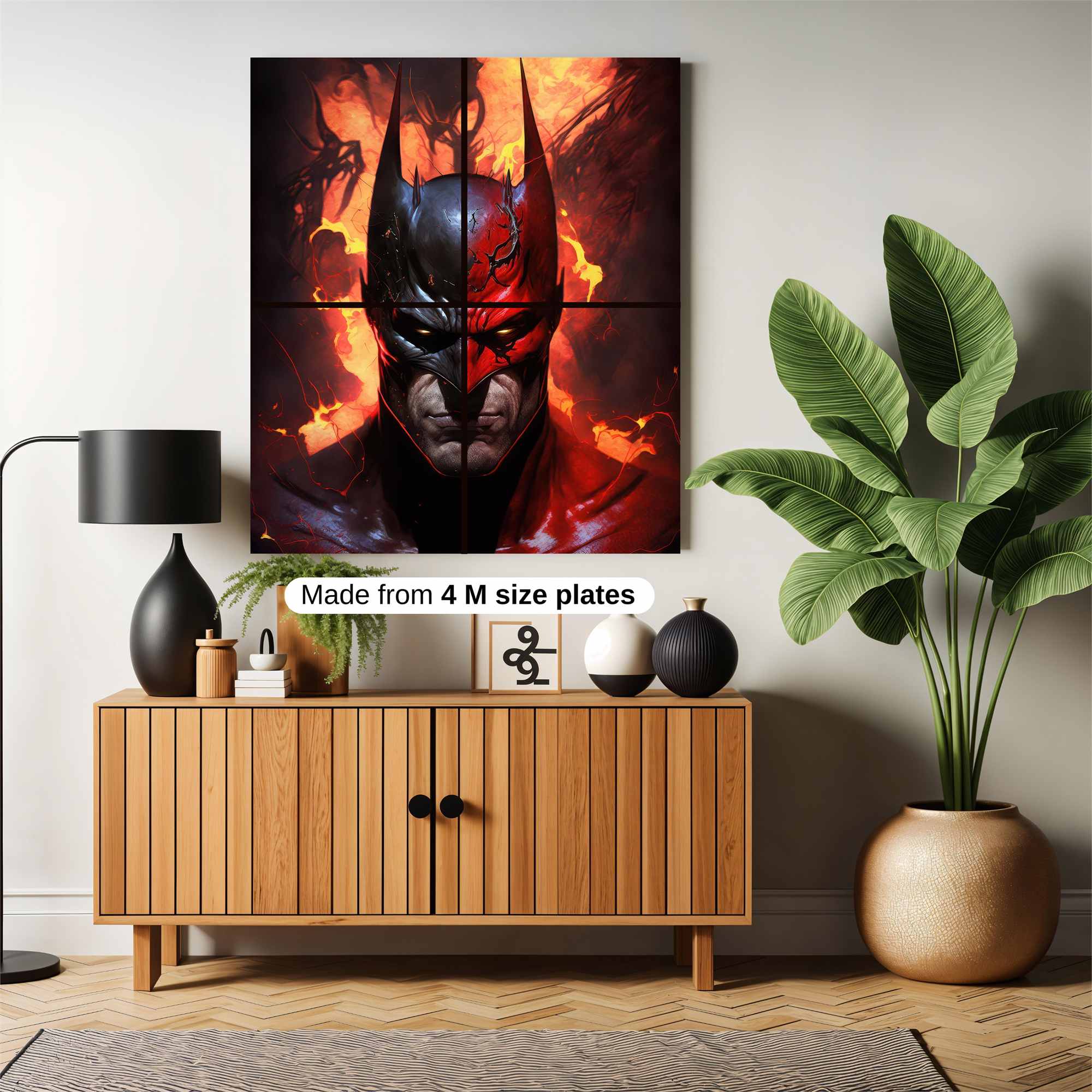 Batman Inferno Safe Wall Magnetic / M