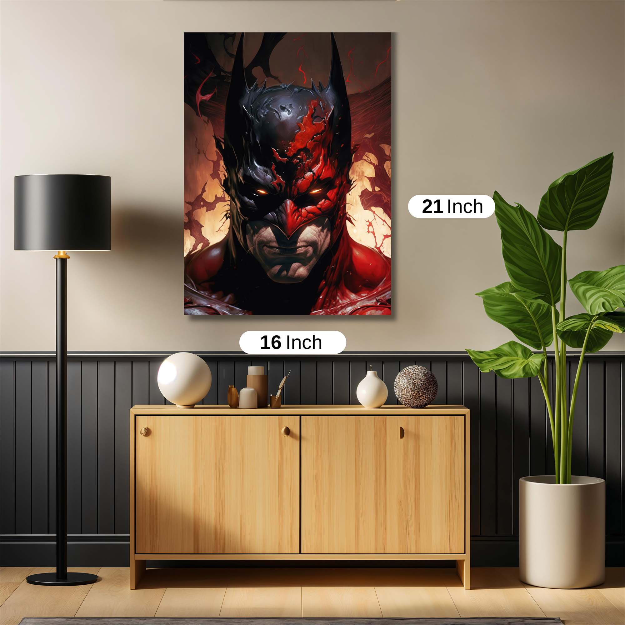 Batman Vengeance Safe Wall Magnetic / M