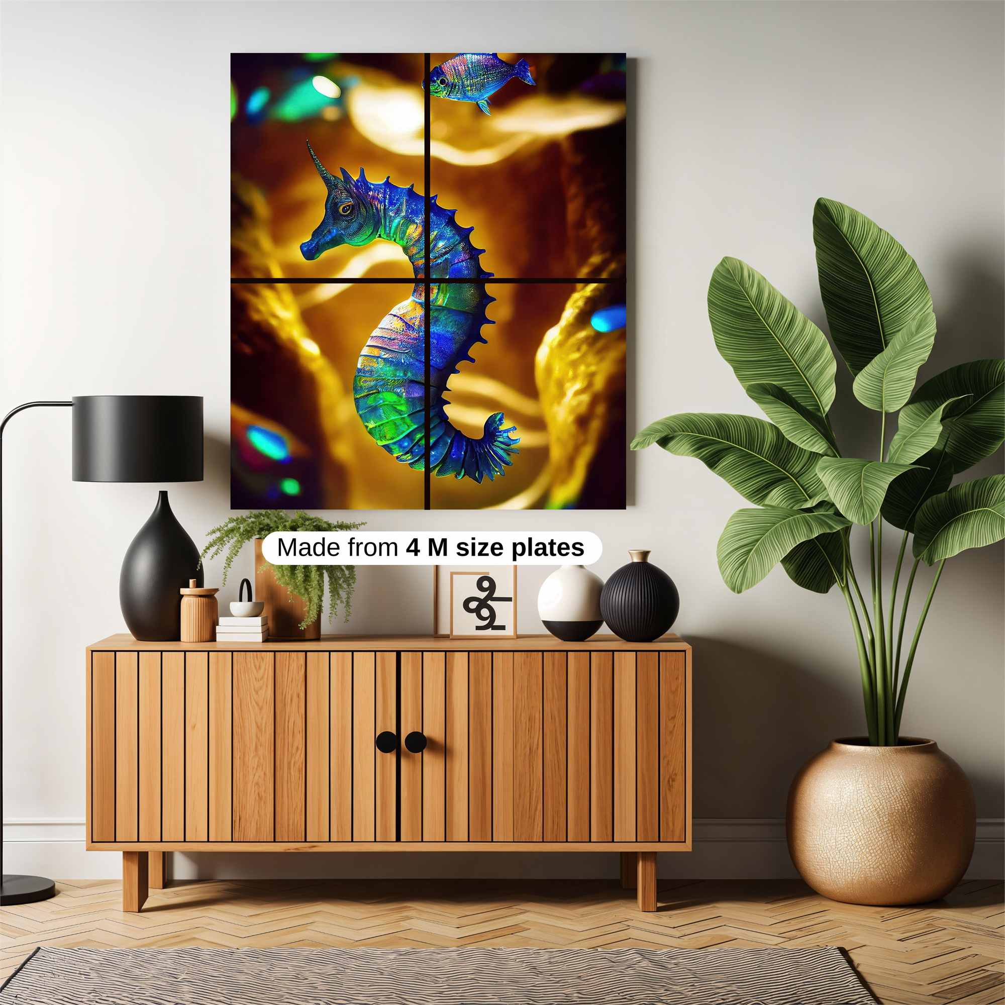 Seahorse Enigma Safe Wall Magnetic / M