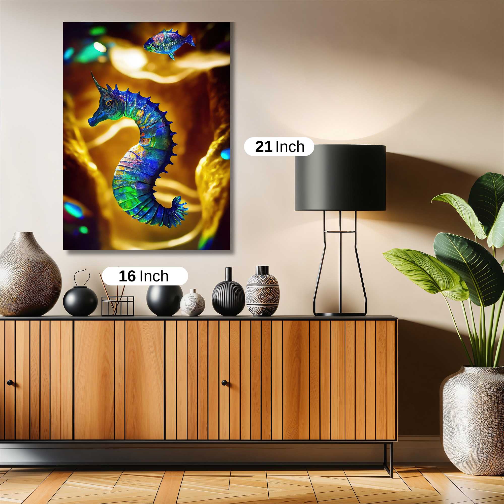 Seahorse Enigma Safe Wall Magnetic / M