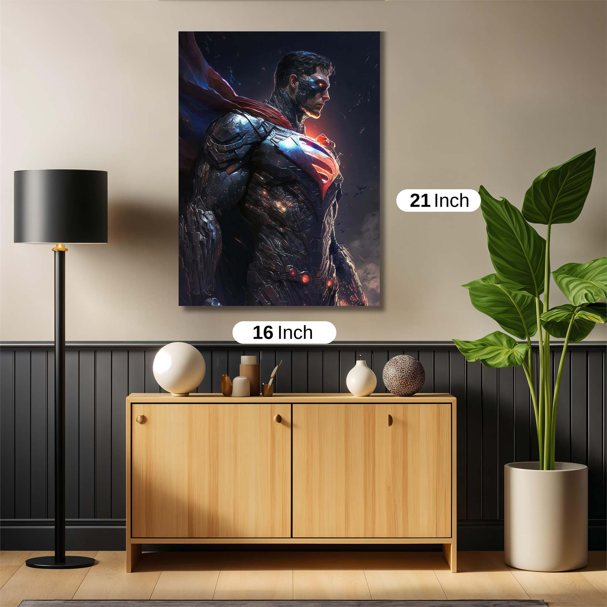 Superman Ascendancy Safe Wall Magnetic / M