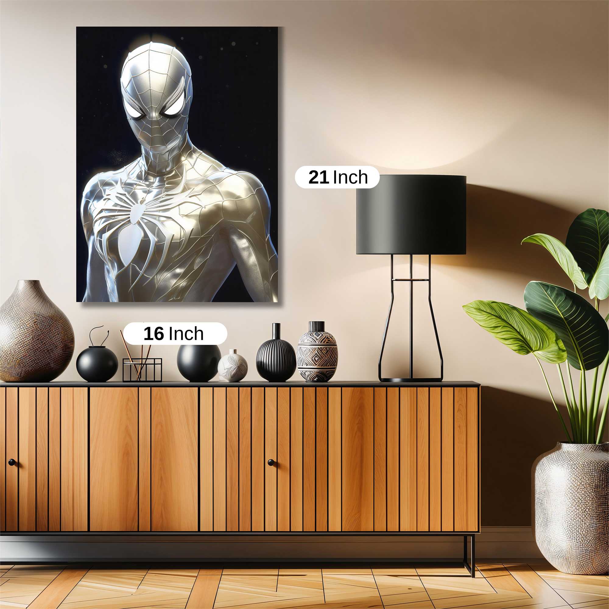 Silver Sentinel Safe Wall Magnetic / M