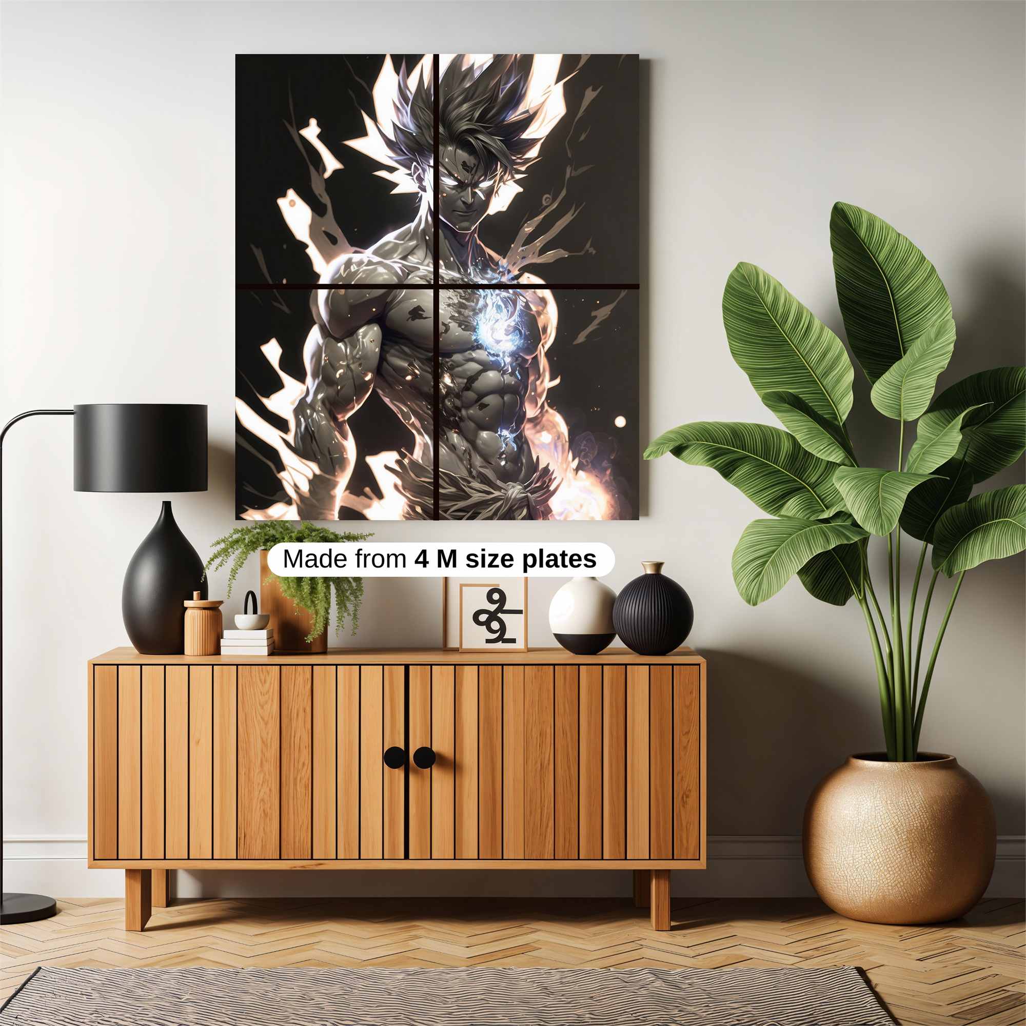 Saiyan Radiance Safe Wall Magnetic / M