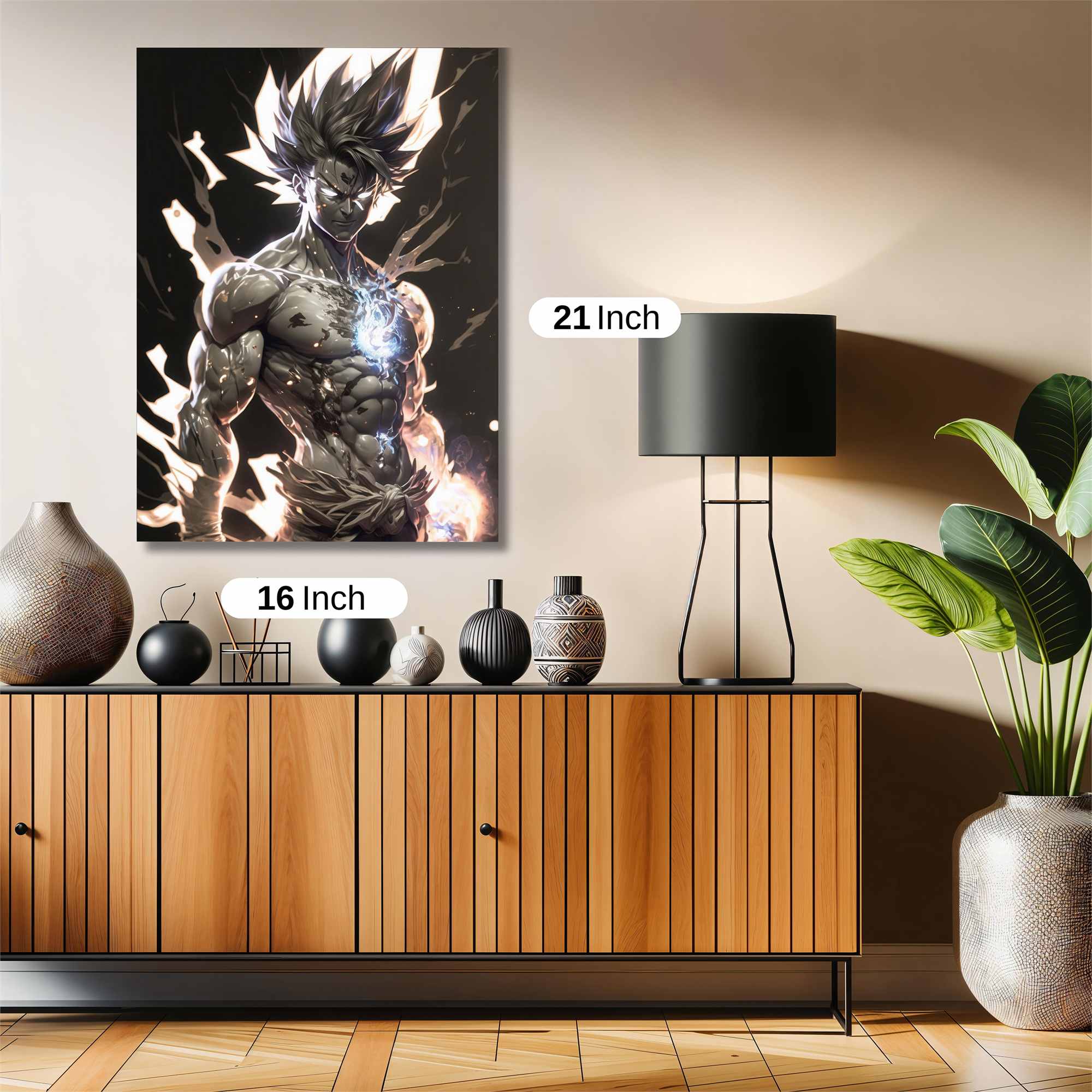 Saiyan Radiance Safe Wall Magnetic / M