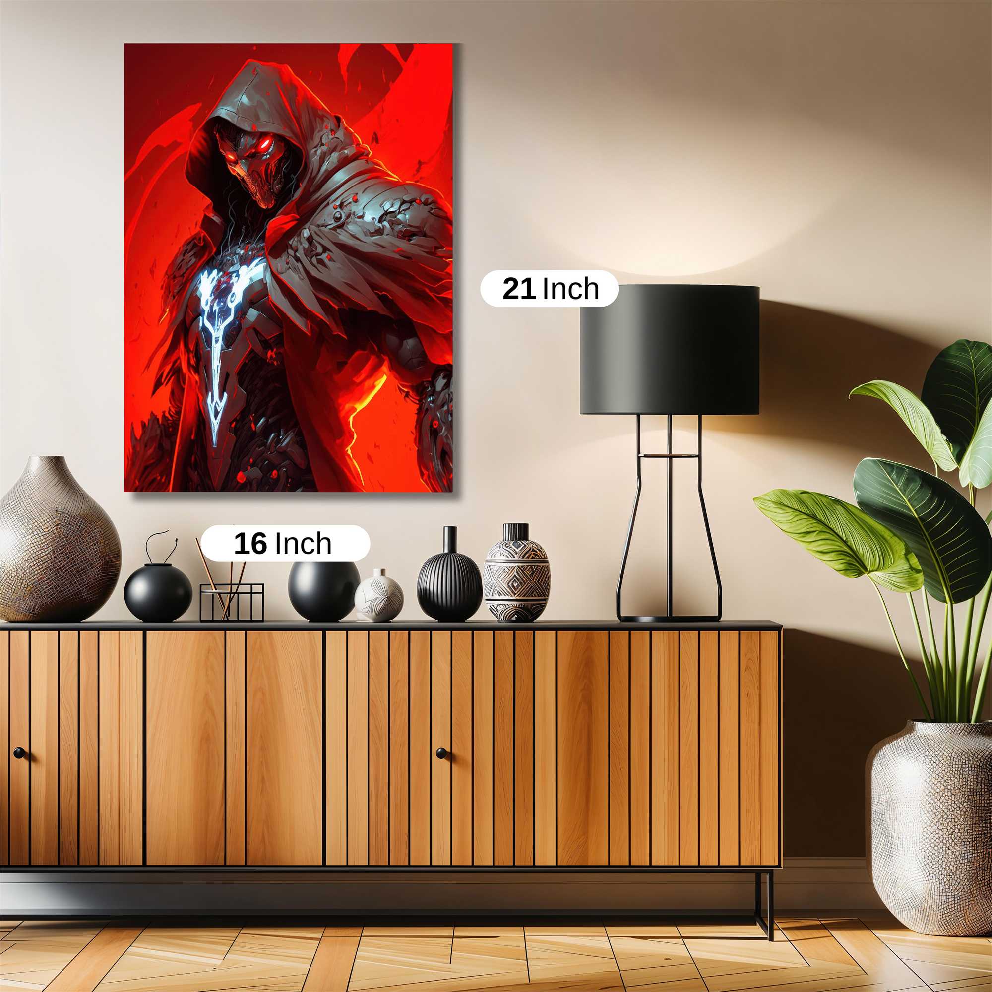 Crimson Phantom Safe Wall Magnetic / M