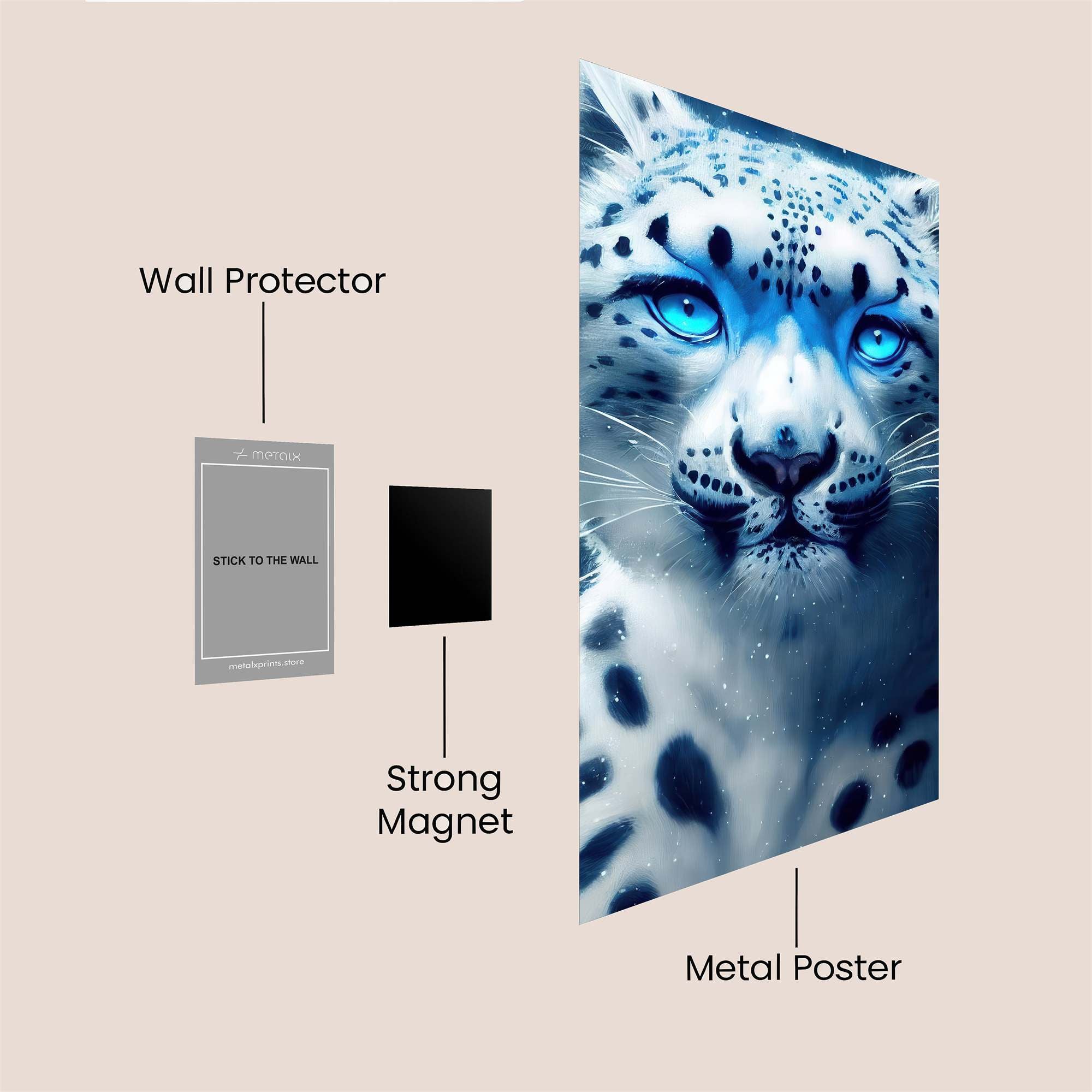 Glacial Majesty Safe Wall Magnetic / M