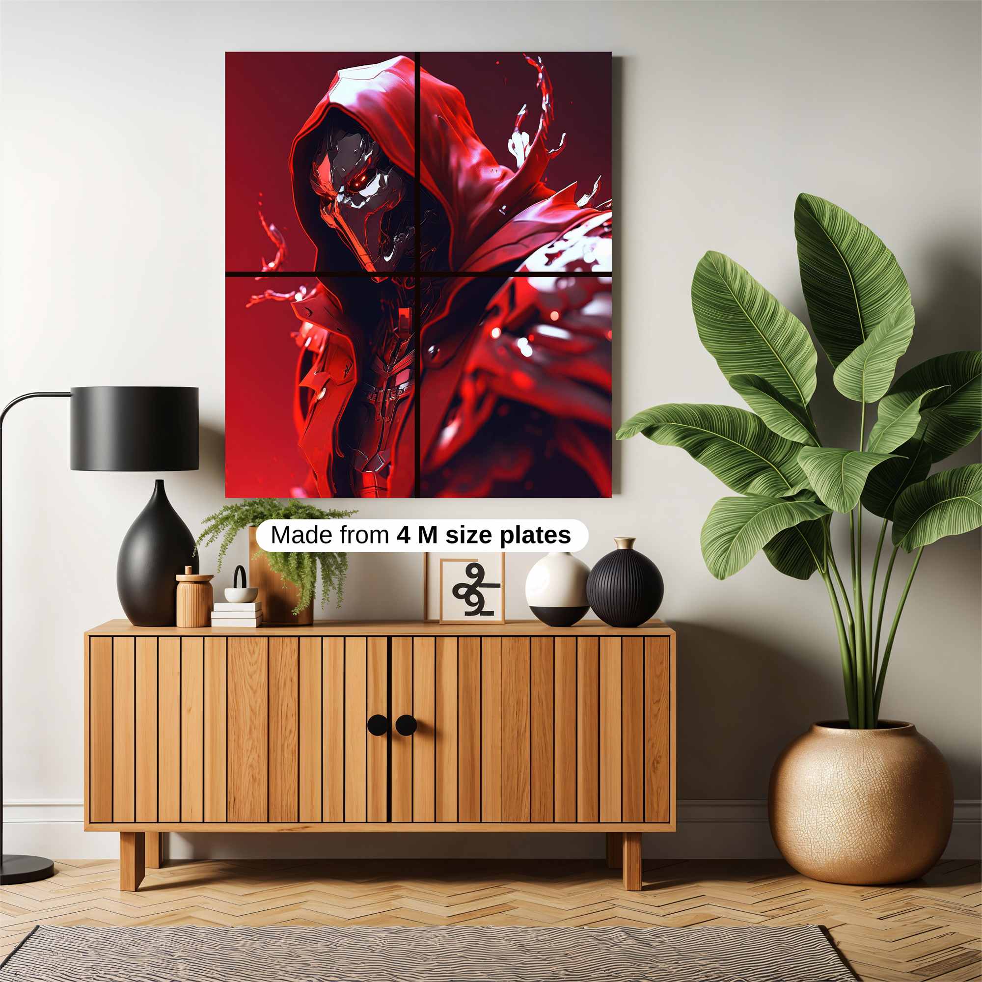 Crimson Enigma Safe Wall Magnetic / M