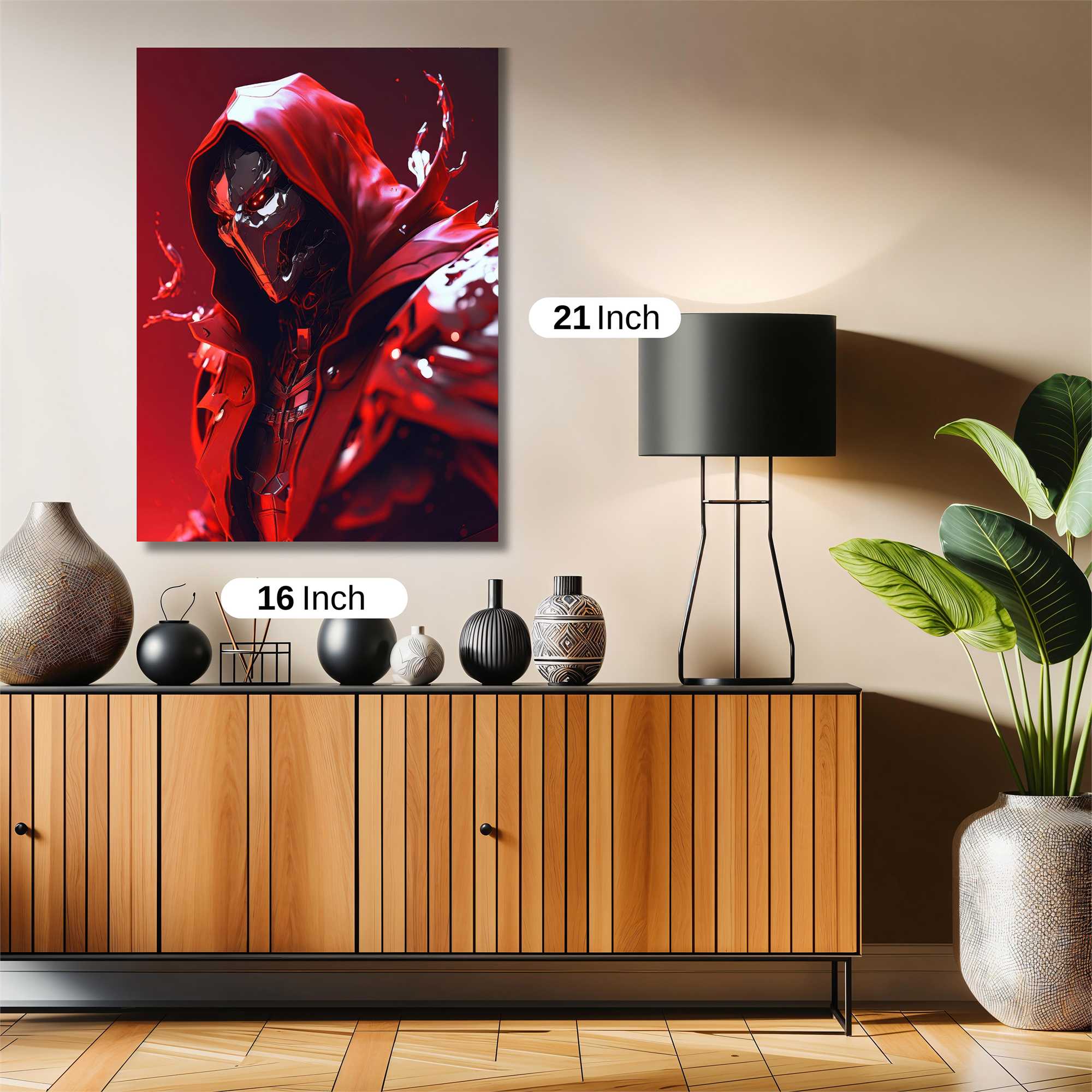 Crimson Enigma Safe Wall Magnetic / M