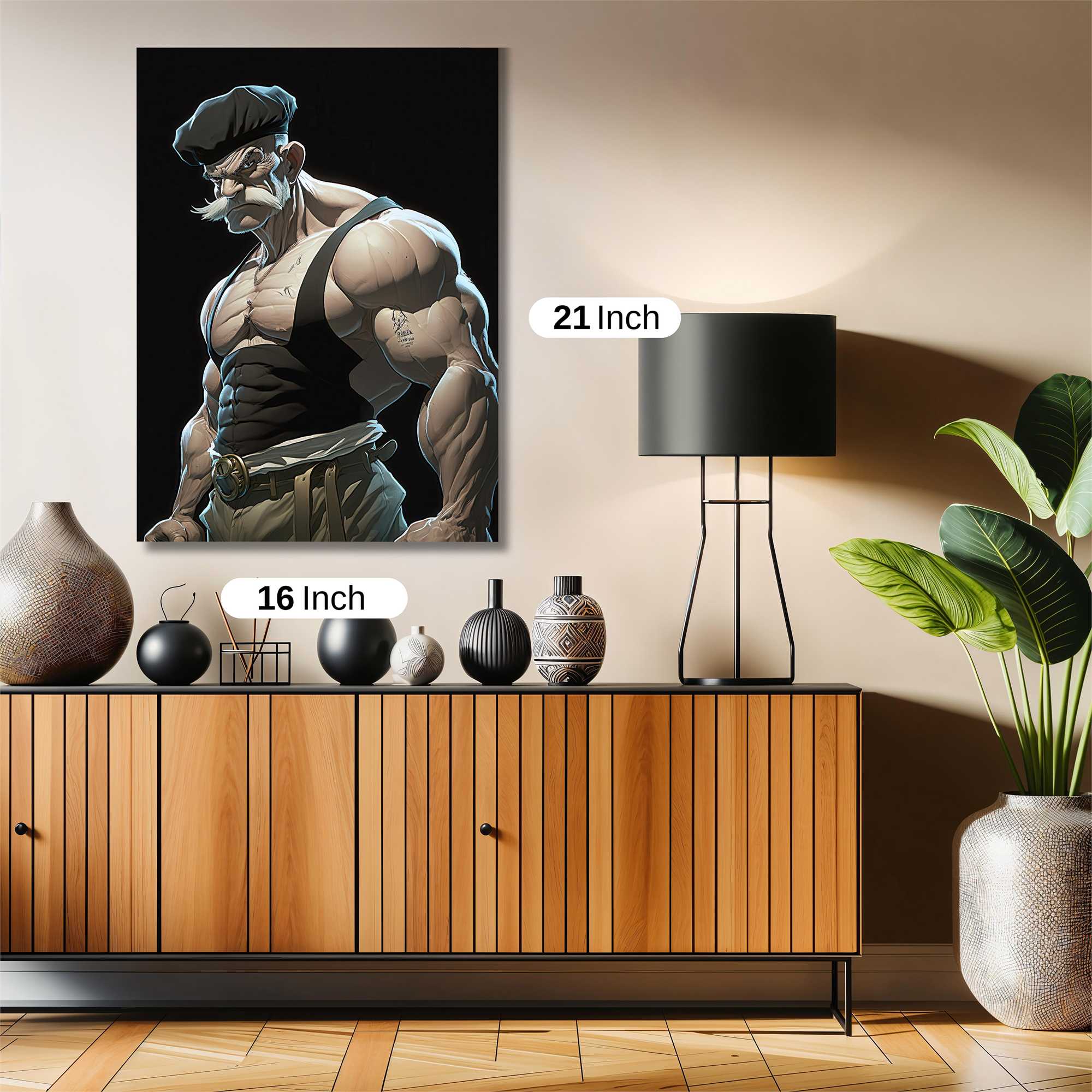 Muscled Resilience Safe Wall Magnetic / M