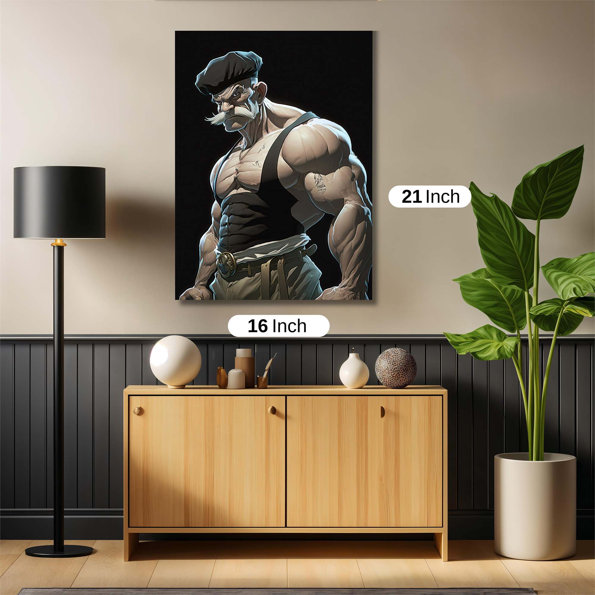 Muscled Resilience Safe Wall Magnetic / M