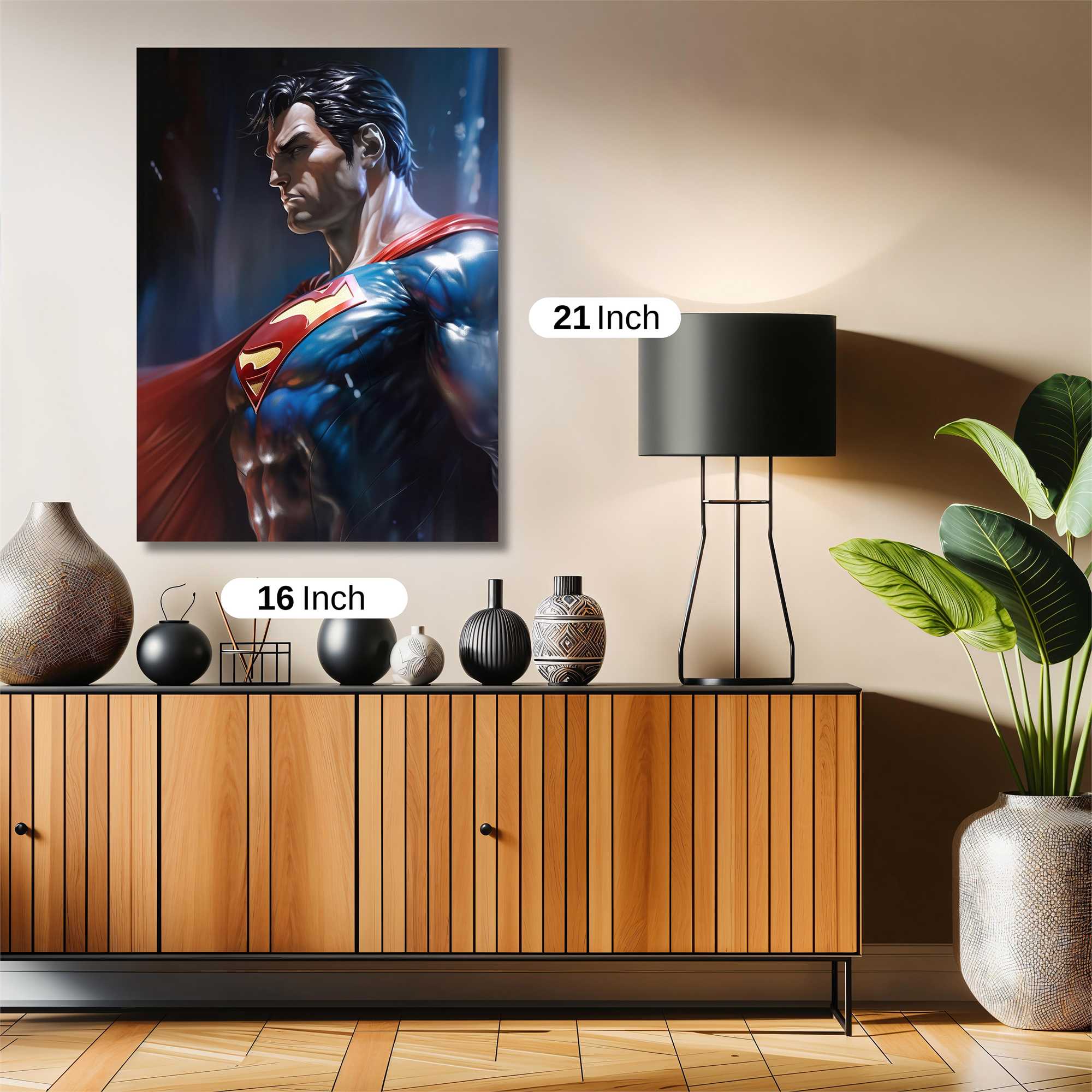 Superman Resolute Safe Wall Magnetic / M