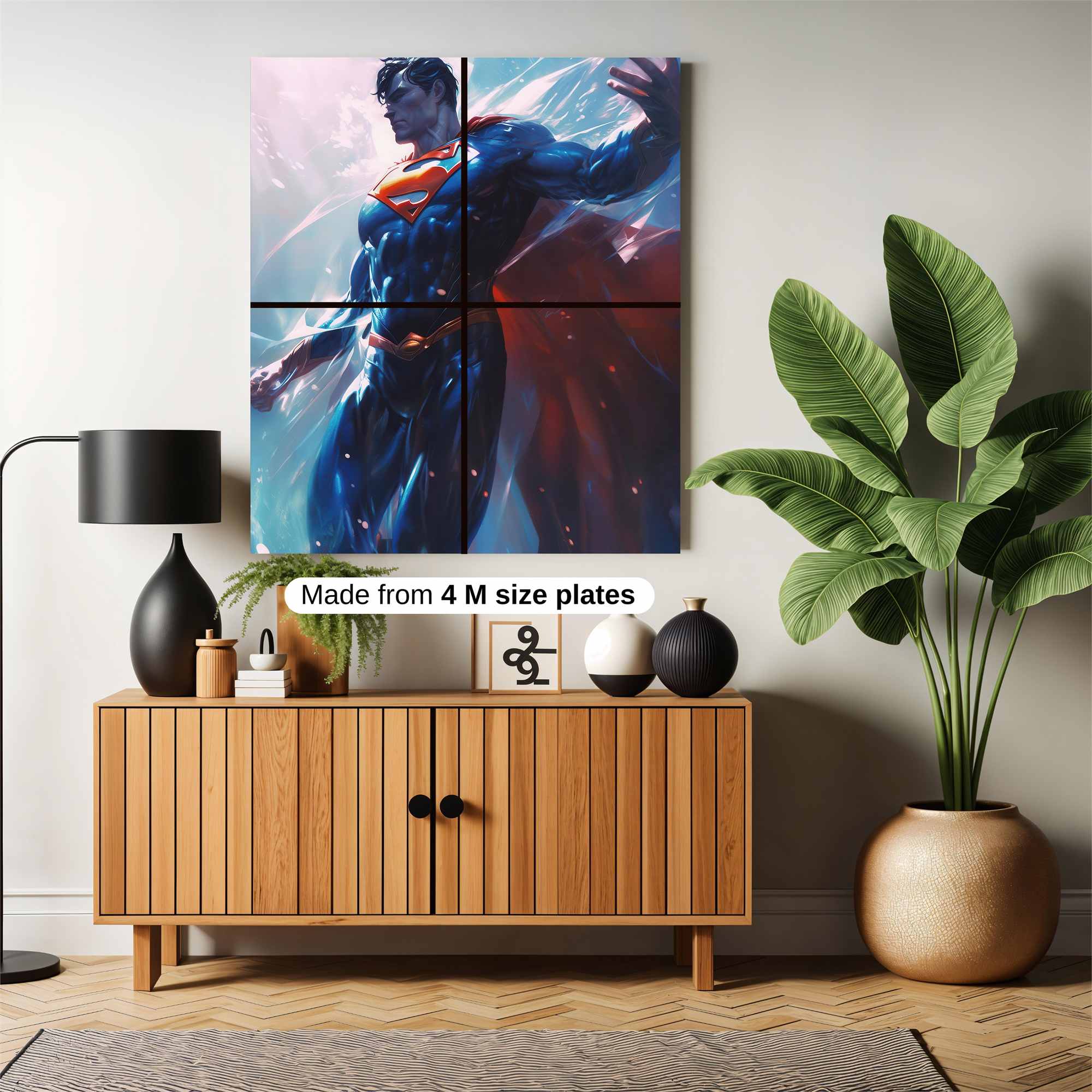 Superman Ascendant Safe Wall Magnetic / M