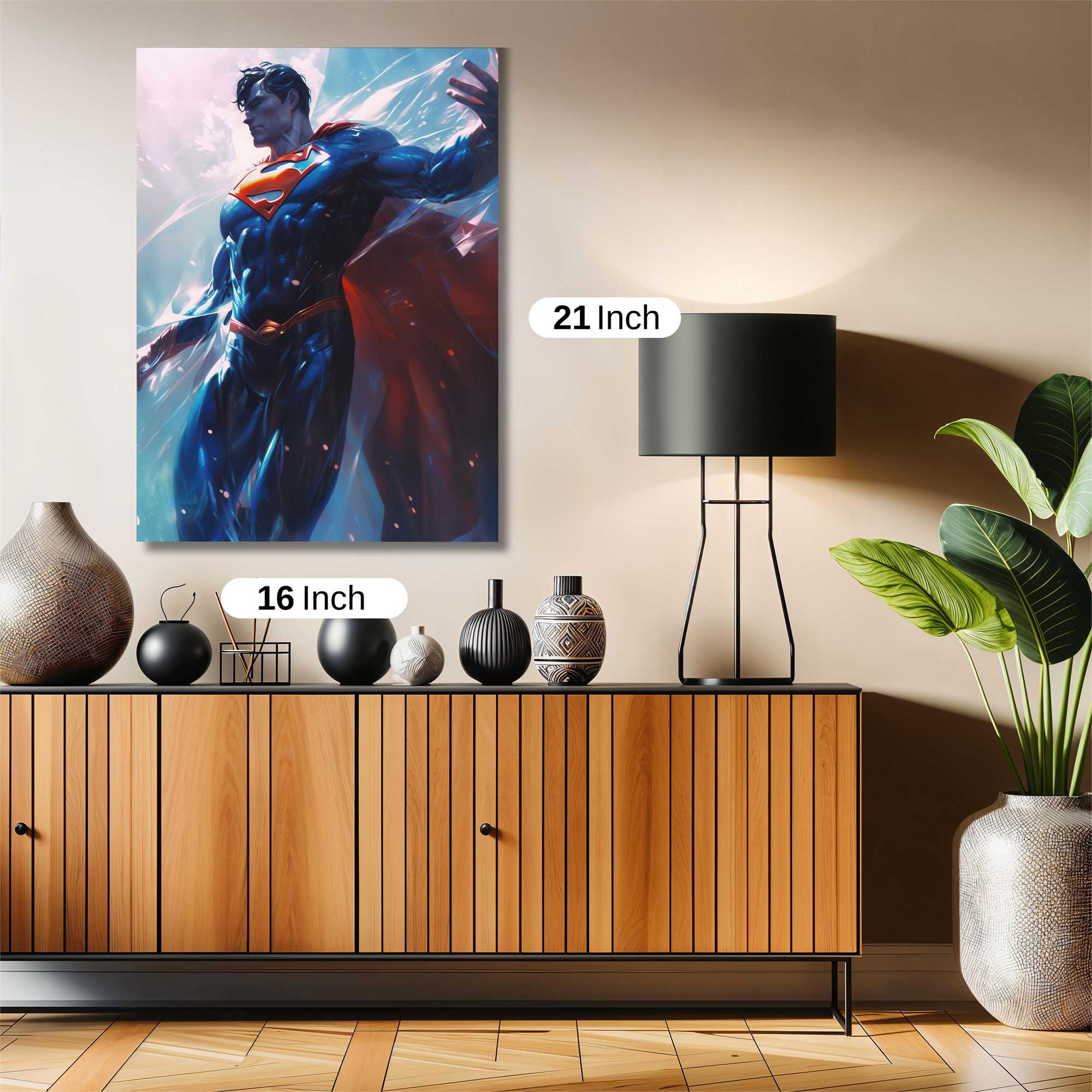 Superman Ascendant Safe Wall Magnetic / M