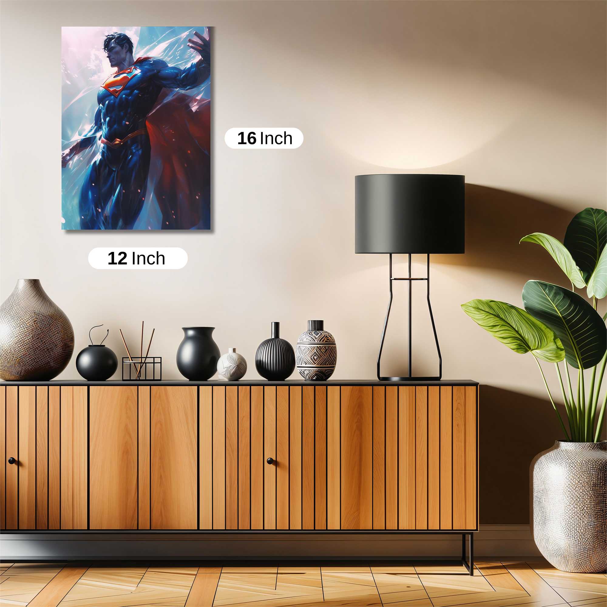 Superman Ascendant Safe Wall Magnetic / M