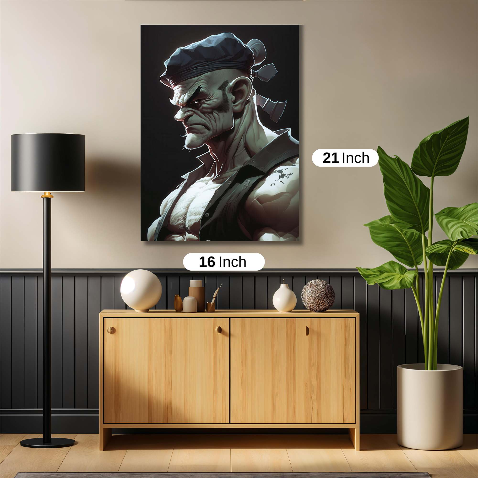 Brutal Resolve Safe Wall Magnetic / M